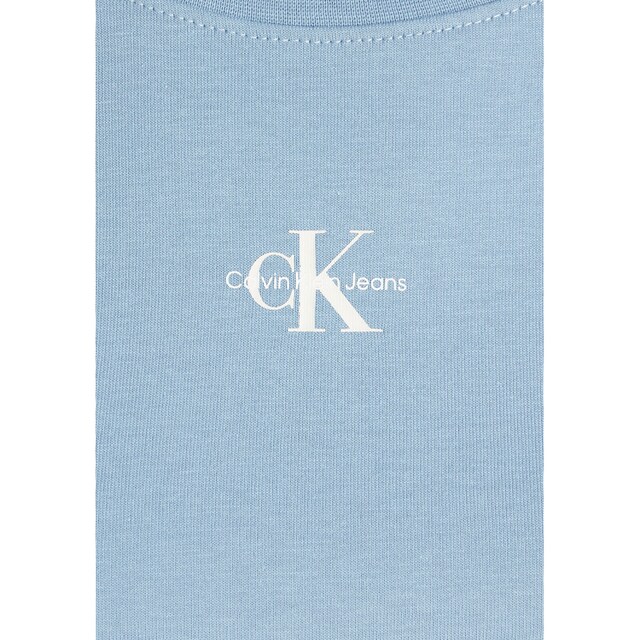 ♕ Calvin Klein Jeans T-Shirt »MICRO MONOLOGO SLIM FIT TEE«, mit  Rundhalsausschnitt versandkostenfrei bestellen