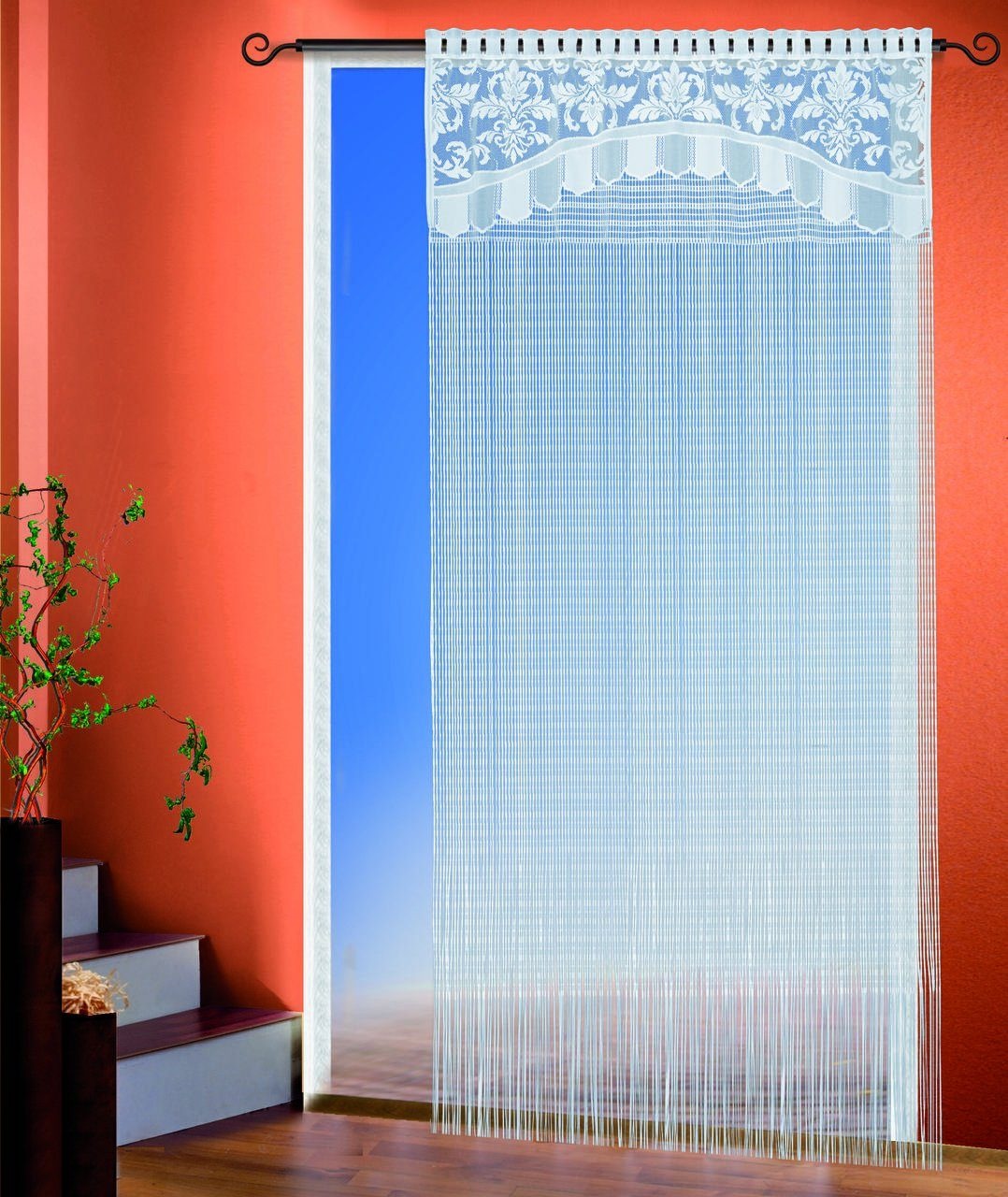 WILLKOMMEN ZUHAUSE by ALBANI GROUP Fadenvorhang »Hagen«, (1 St.), HxB: 245x135,... kaufen