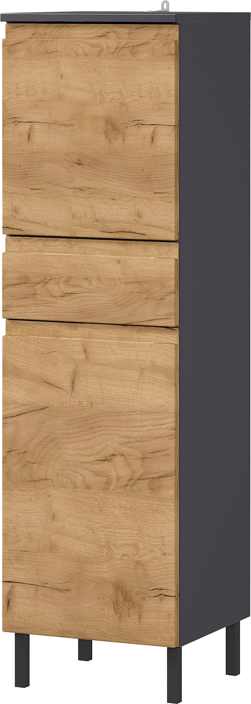 Image of GERMANIA Midischrank "Scantic" 1 Stk. tlg. mit griffloser Optik