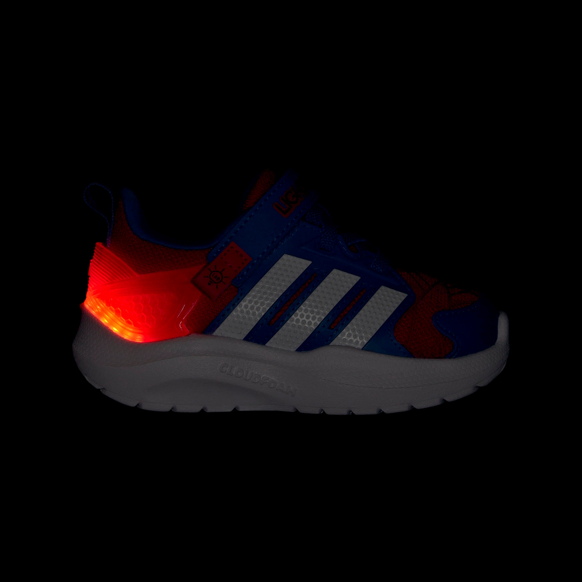 adidas Sportswear Sneaker »LIGHTORAMA RNR SPIDER-MAN EL I«  mit Blinkfunktion für Kinder