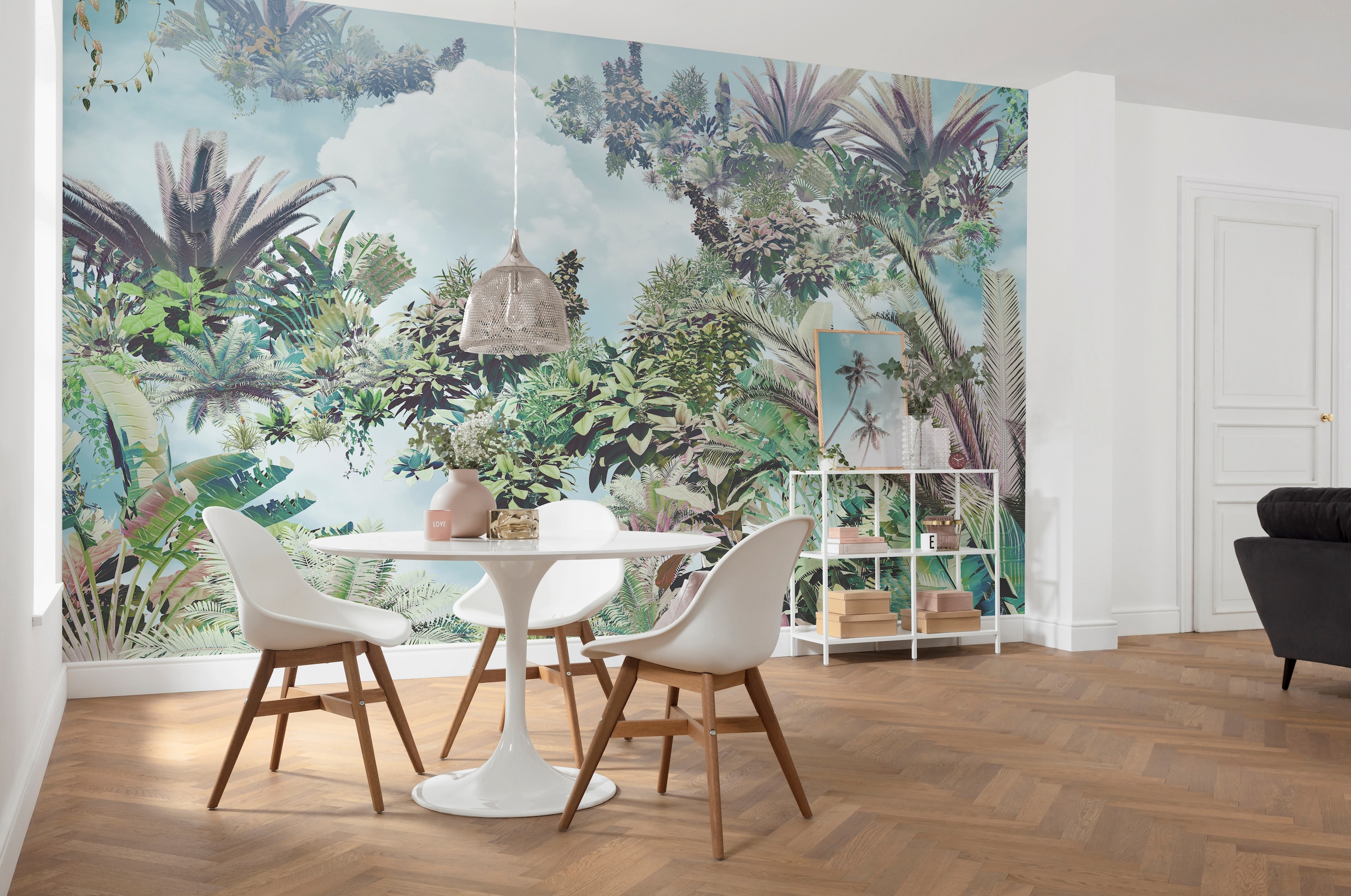 Komar Vliestapete »Vlies  - Tropical Heaven - Grösse 368 x 248 cm« bedruckt glatt Wohnzimmer, Schlafzimmer