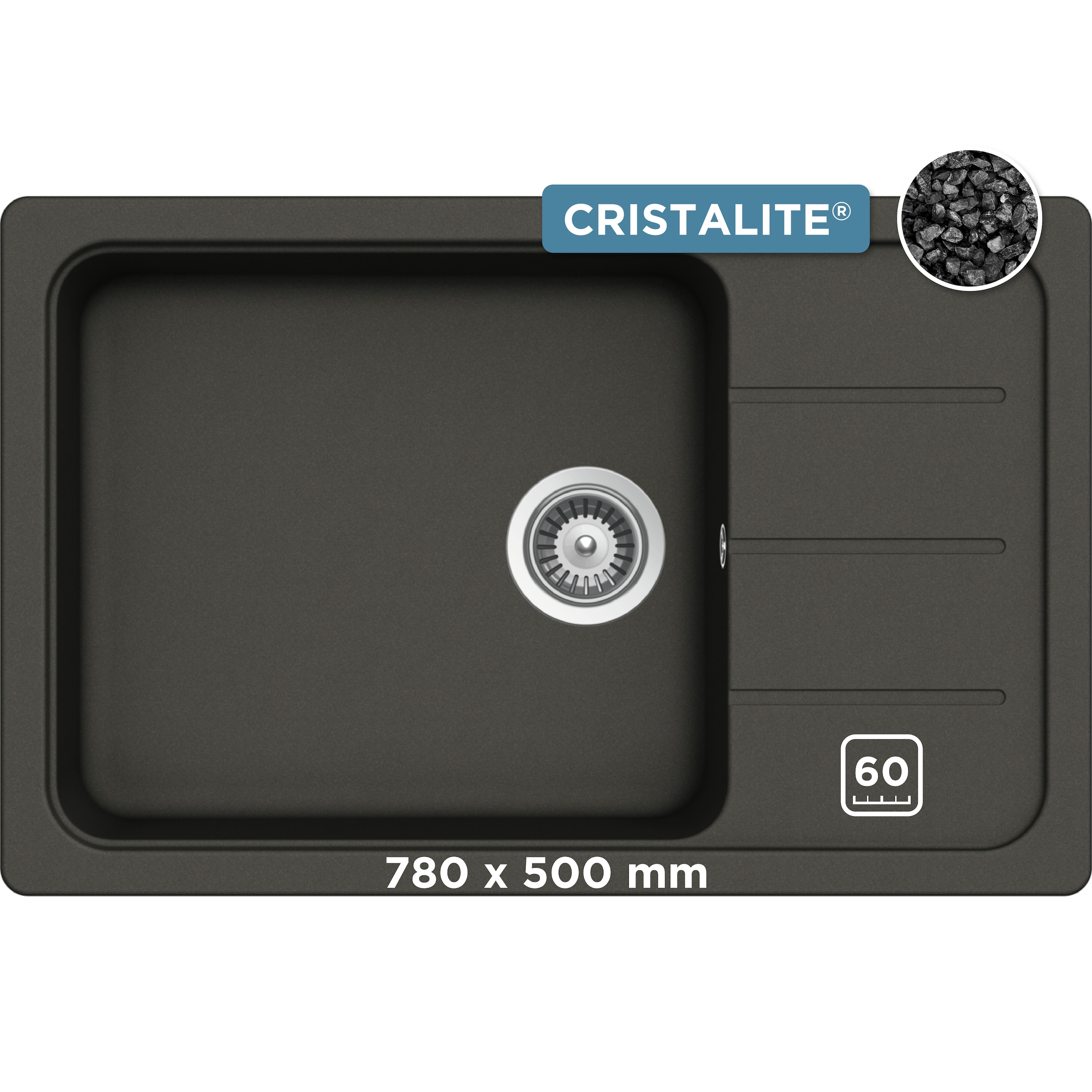 Image of Schock Granitspüle "Formhaus D-100LS" für kleine Küchen