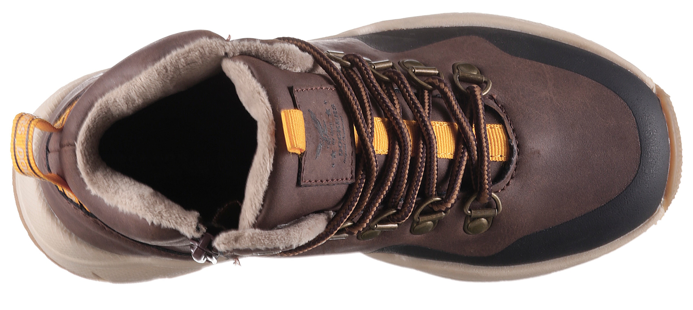 Dockers by Gerli Schnürboots, mit Innen-Reissverschluss