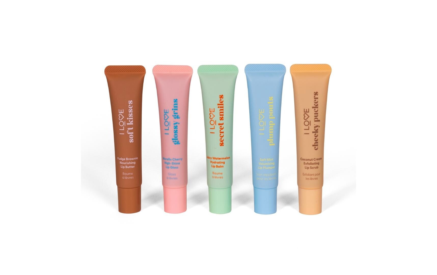 Lippenpflegemittel »I Love Being Lippy Lip Care 5-teilig«, (5 tlg.)