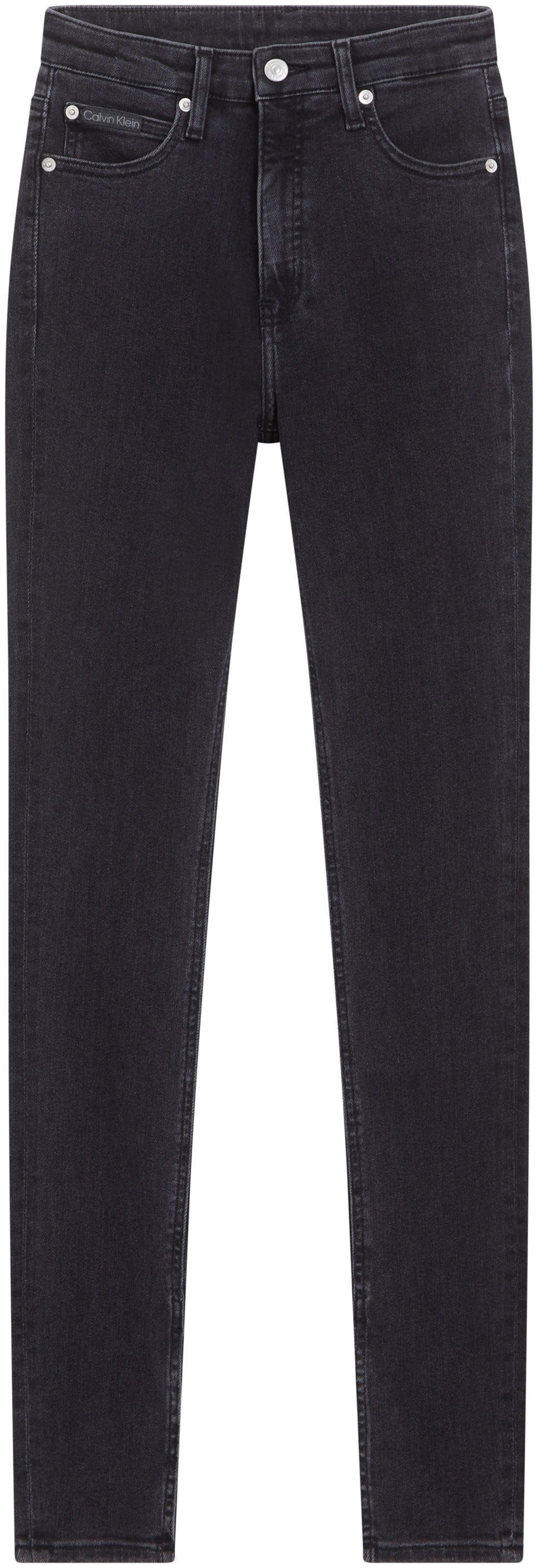 Calvin Klein Jeans Skinny-fit-Jeans »HIGH RISE SUPER SKINNY«, mit stoned wash Optik, mit Coinpocket