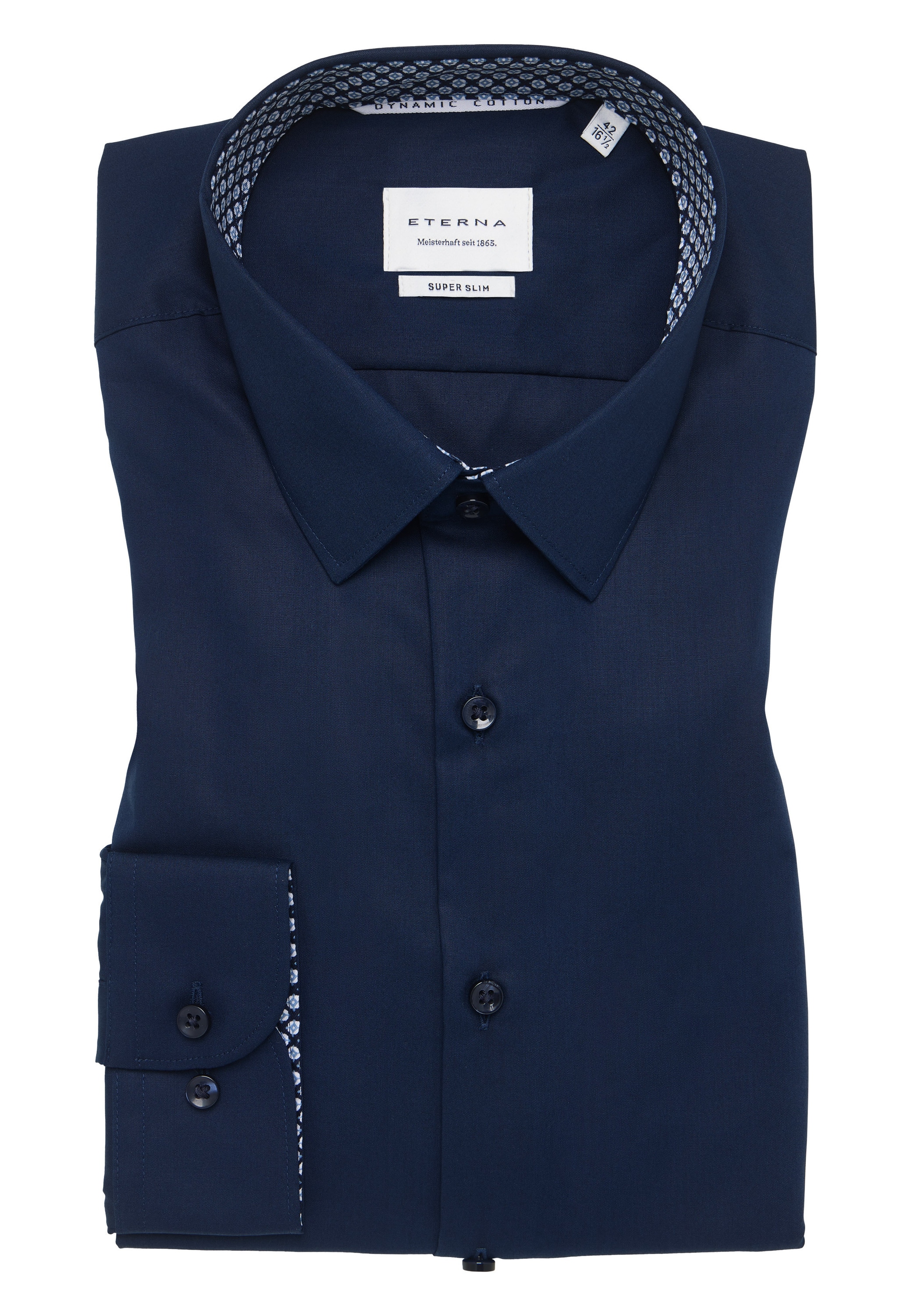 Eterna Langarmhemd »SUPER SLIM« NON IRON (bügelfrei)