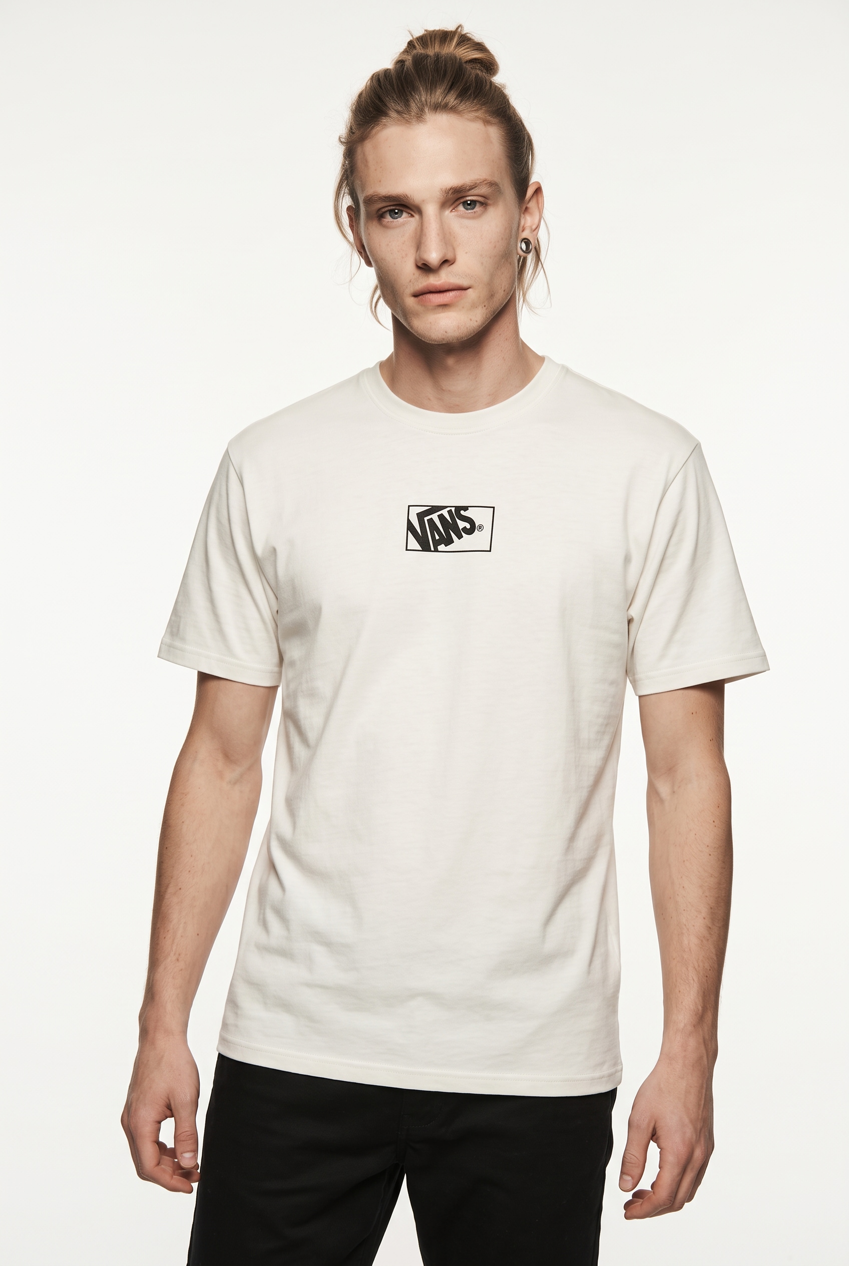 Image of Vans T-Shirt "BLOCKED BOX LOOSE SS TEE" mit Rundhalsausschnitt, Kurzarm, aus Baumwolle, normale Schnittform
