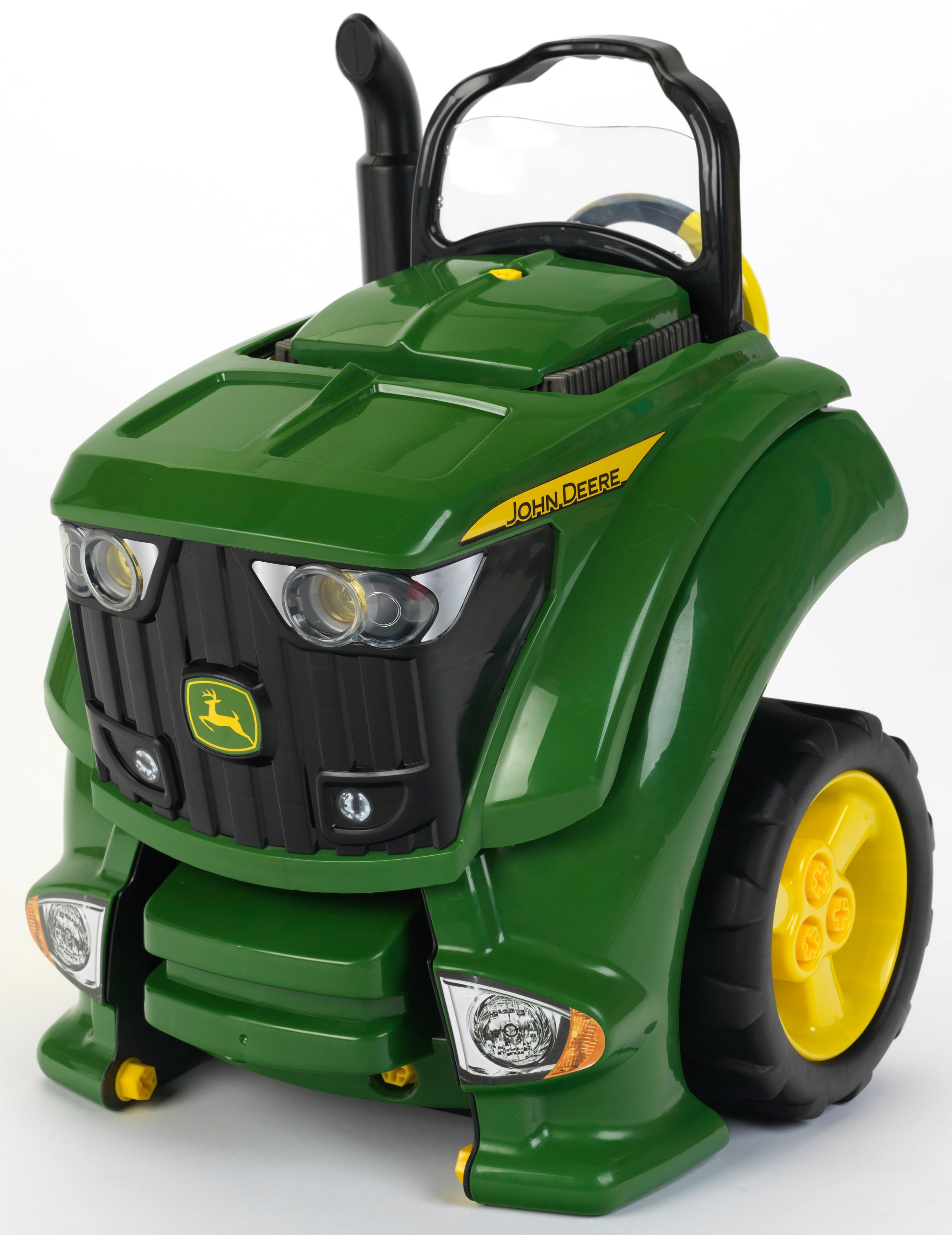 Klein Kinder-Montagetraktor »John Deere Tractor Engine« à bas prix!