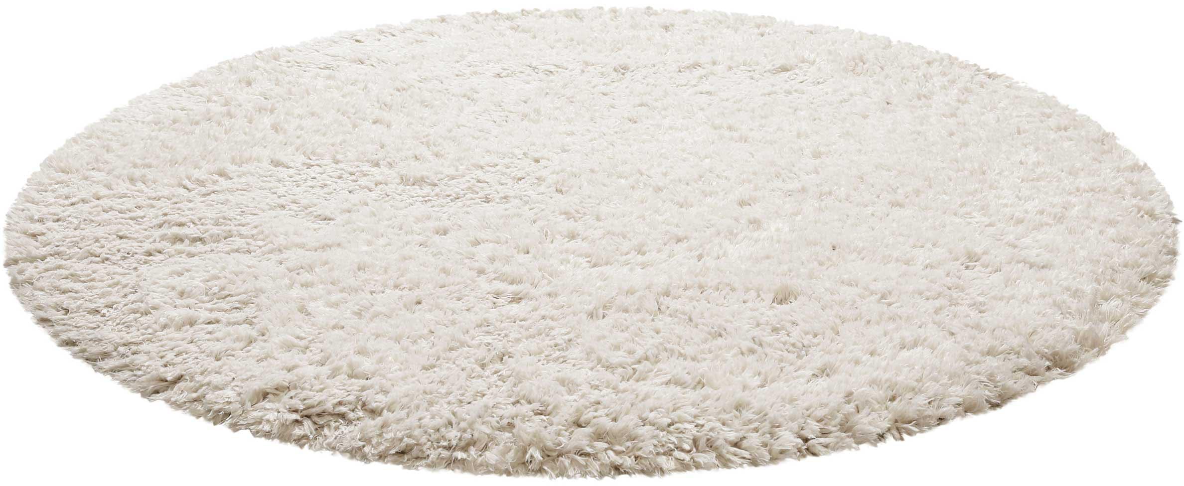 Hochflor-Teppich »Matteo HL-0961«, rund, nachhaltig aus 100% recyceltem PET, Langflor,...