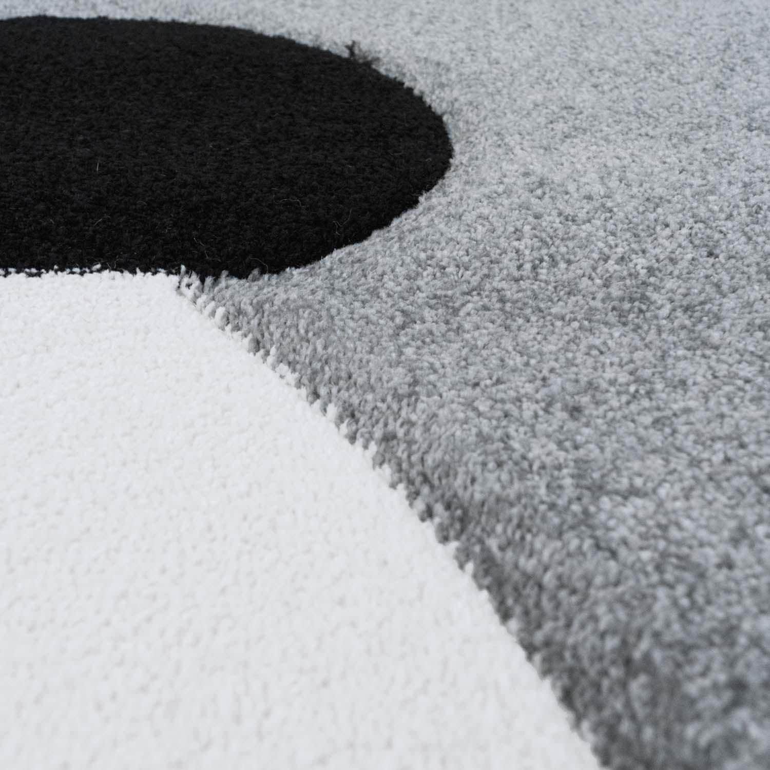 Carpet City Kinderteppich »Bueno Kids 1389«, rechteckig, 13 mm Höhe, Spielteppich, Panda-Bär, 3D-Effekt, Weicher Flor, Pflegeleicht