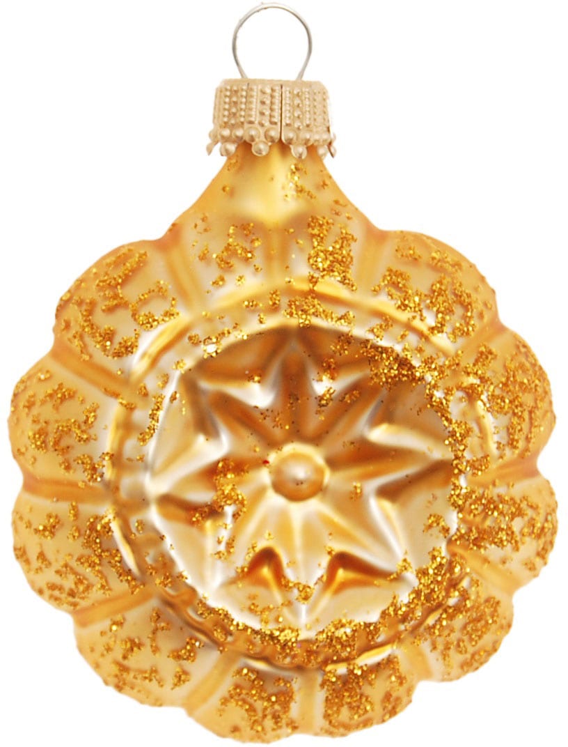 Krebs Glas Lauscha Christbaumschmuck »Glaskugelformen, Breite ca. 5 cm« Weihnachtsdeko, Christbaumkugeln aus Glas, Weihnachtsbaumkugel