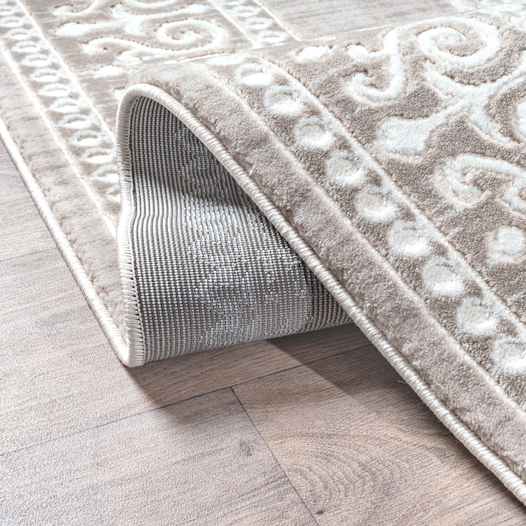 Sanat Tapis »Harmony 3204 , auch als Läufer und rund« Rectangulaire 12 mm Höhe Wohnzimmer, Kurzflor, modern,  Orient Optik, Schlafzimmer