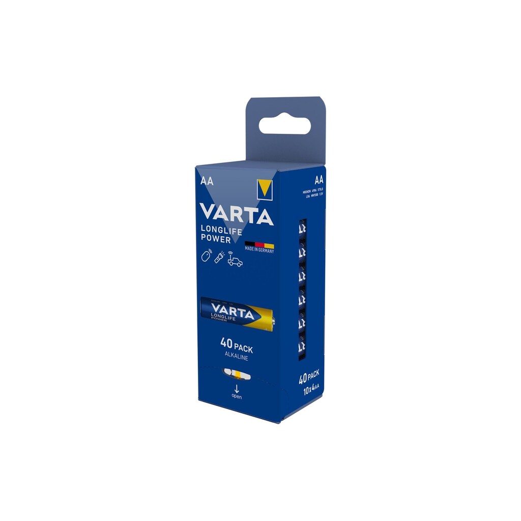 VARTA Batterie »Longlife Power AA 4«