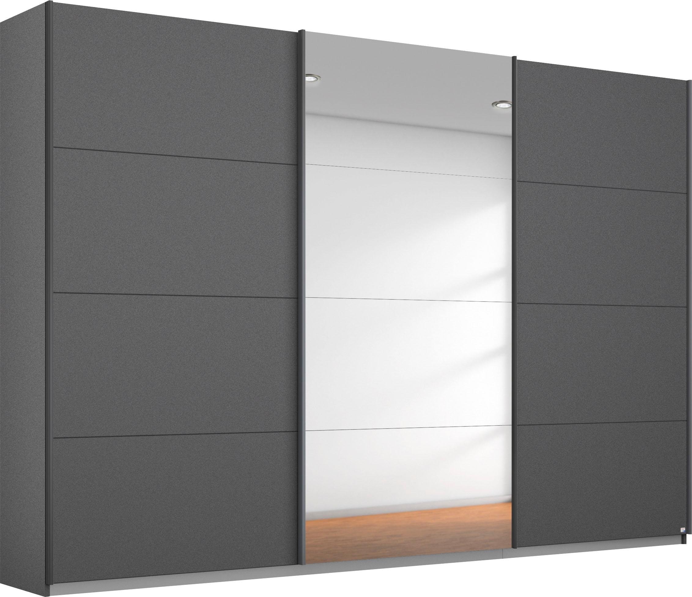 Image of rauch Schwebetürenschrank "Kleiderschrank Schrank Garderobe Wäscheschrank KEPAN" inkl. Schubladen-Einsatz und extra Einlegeböden MADE IN GERMANY