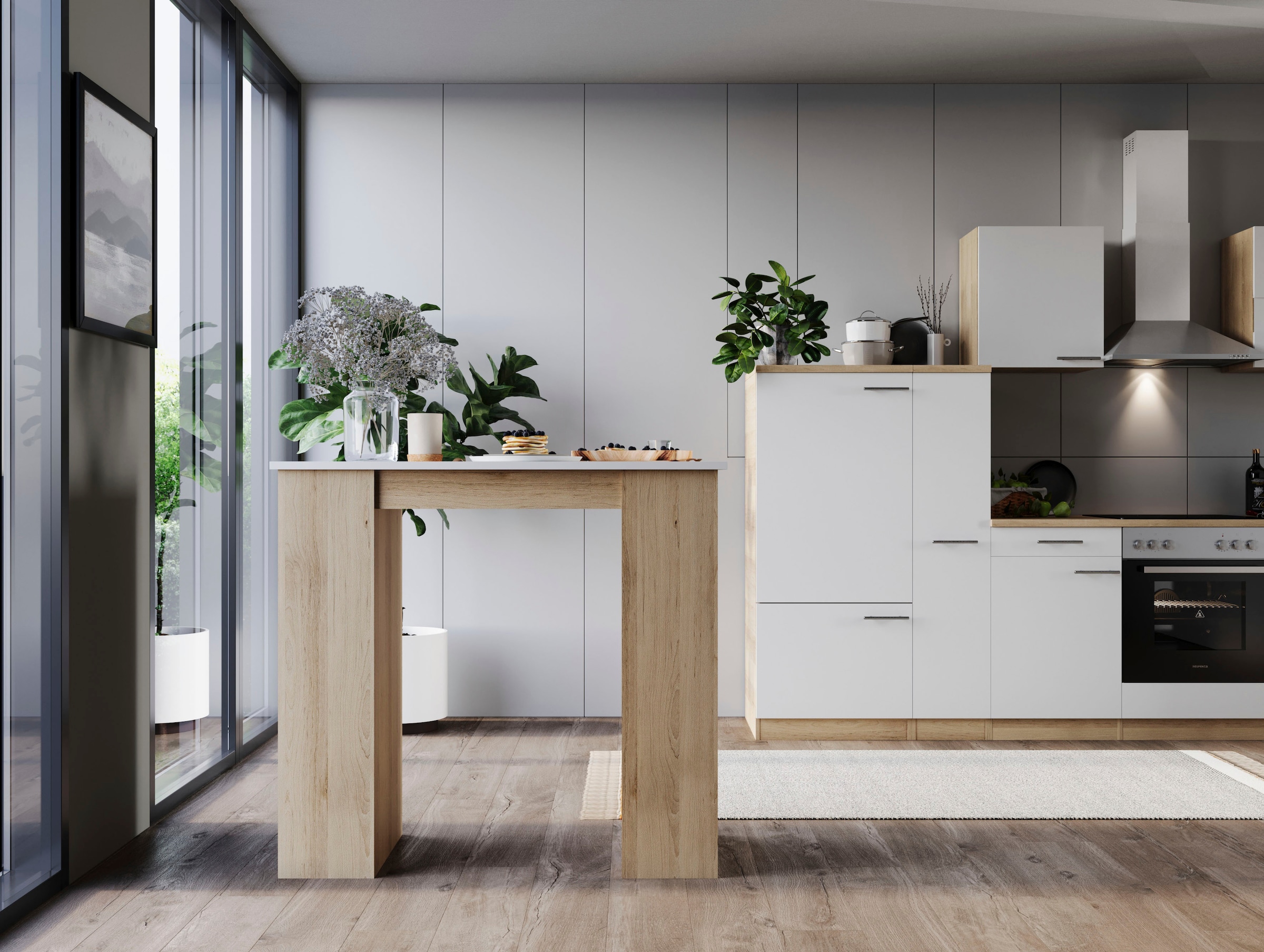 RESPEKTA Table de bar »Merle« Breite 103 cm, Belastbarkeit bis zu 40 kg