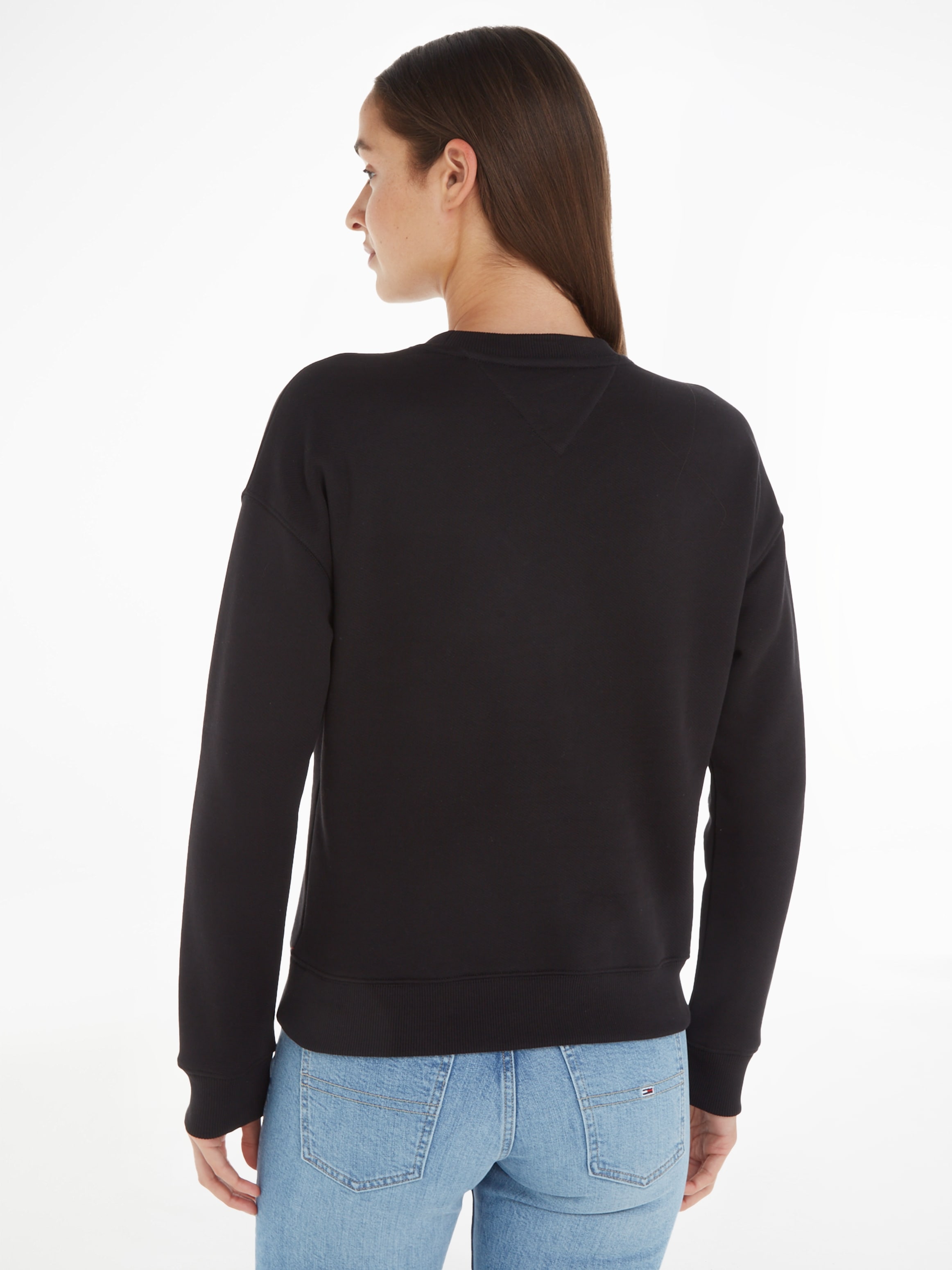 Tommy Jeans Sweatshirt, mit Dropshoulder-Design und Frontlogo