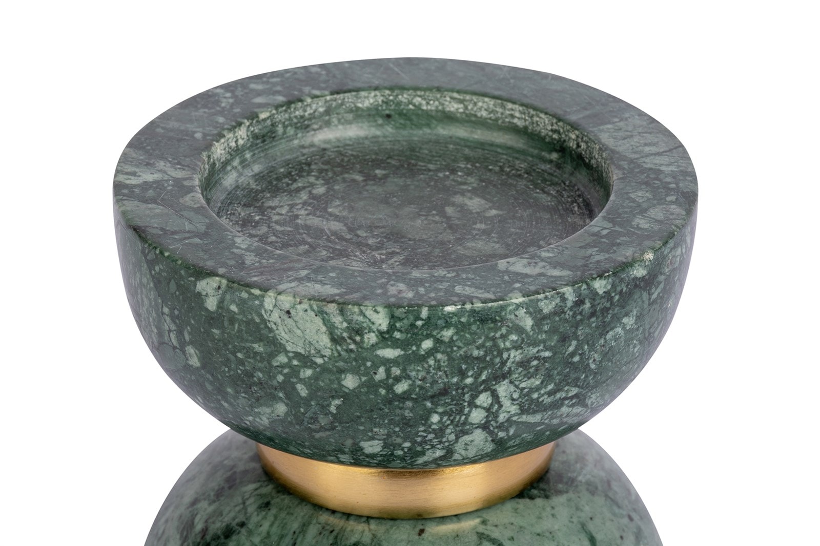 Kayoom Porte-bougies »Kerzenhalter Satori 125« Dekorative Kerzenhalter aus Marmor mit Metall-Ring