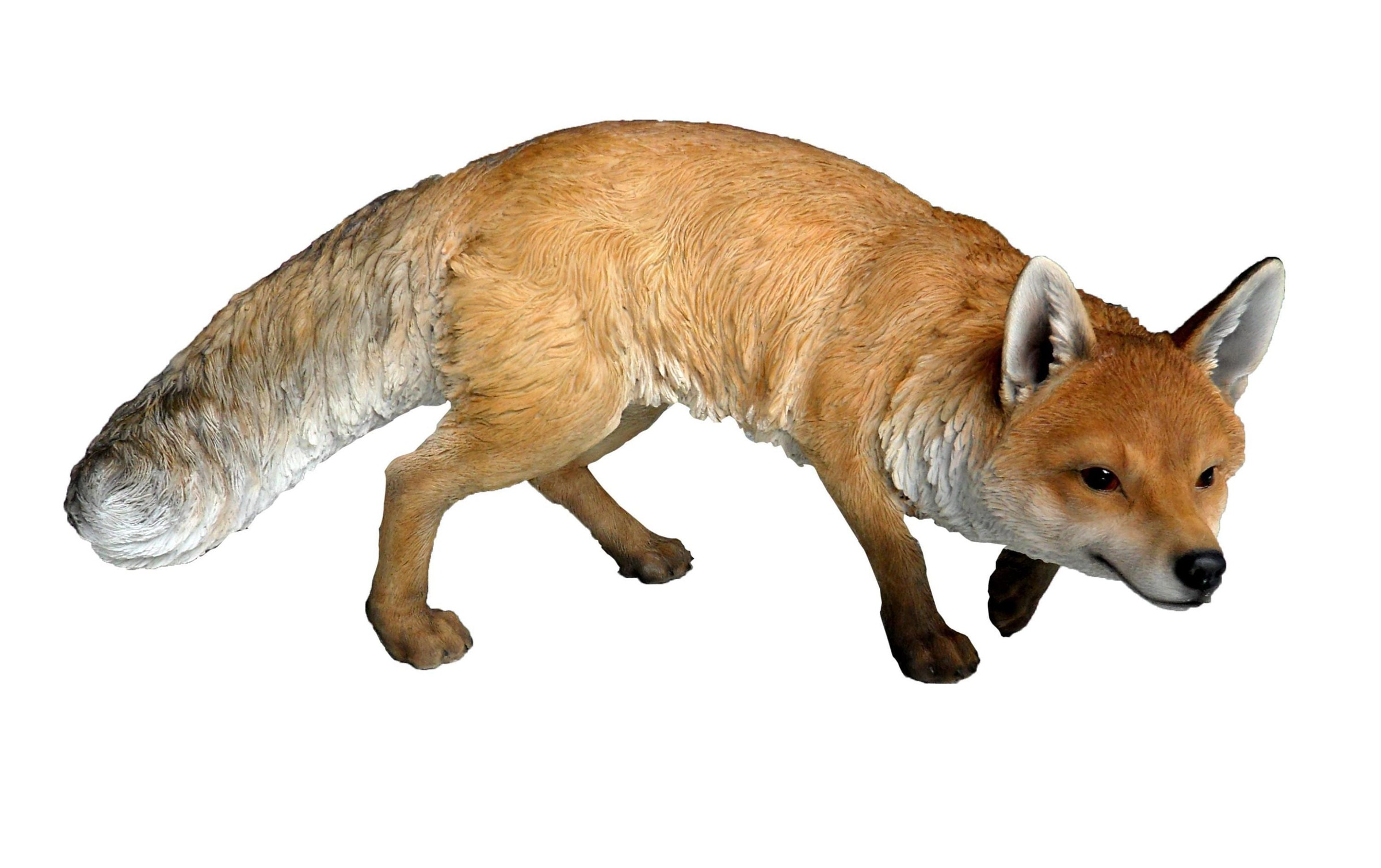 Image of Dekofigur "Vivid Arts Fuchs, Polyresin, Orange"