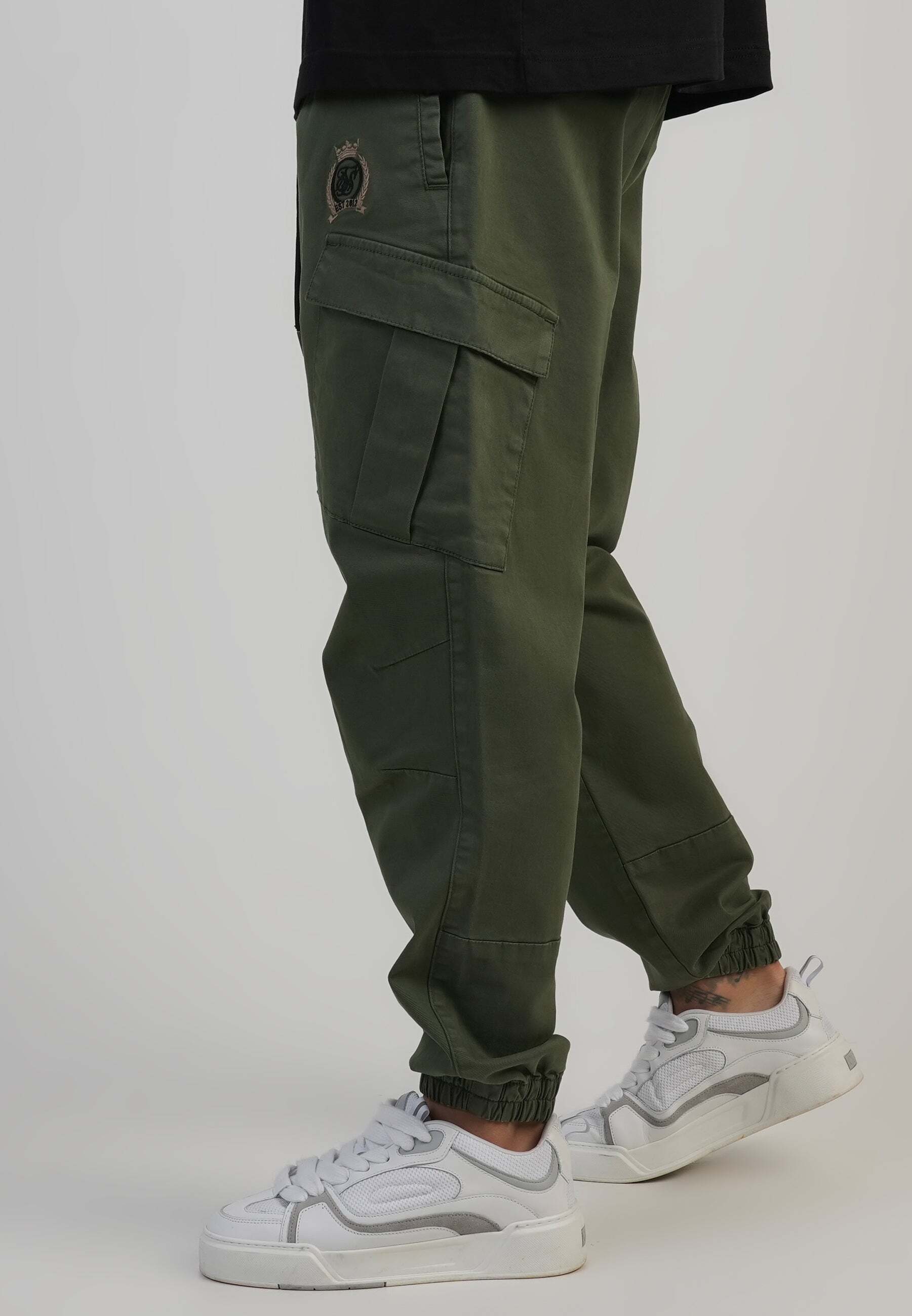 Siksilk Cargohose »Siksilk Cargohose Slim Fit Cargos«