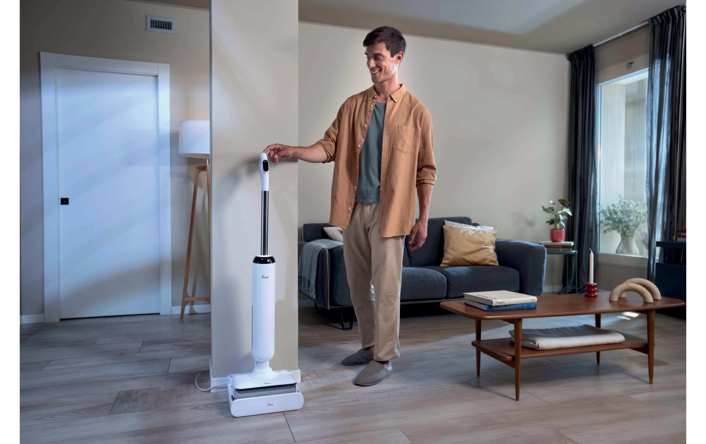 Hoover Nass-Trocken-Akkusauger »HW400 11« Kabelloser Nass- und Trockensauger mit 17.000 Pa Saugkraft