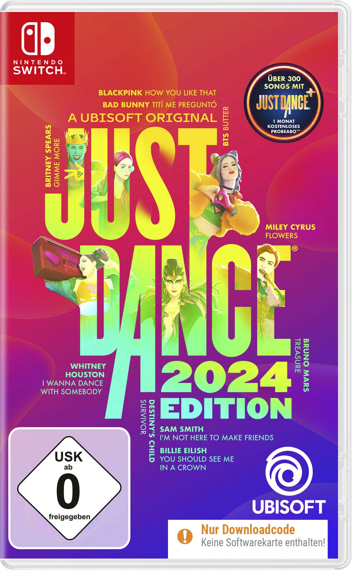 Spielesoftware »NSW Just Dance 2024 Edition (Code in a box)«, Nintendo Switch