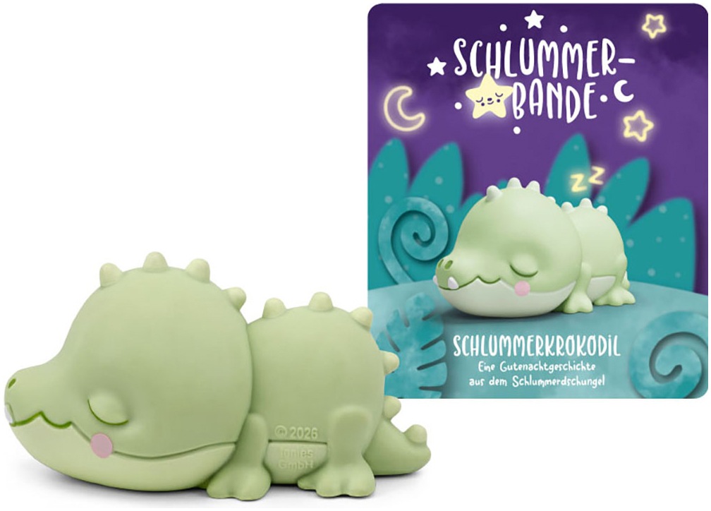 Image of tonies Hörspielfigur "Schlummerkrokodil-Eine Gutenachtgeschichte aus dem Schlummerdschungel"