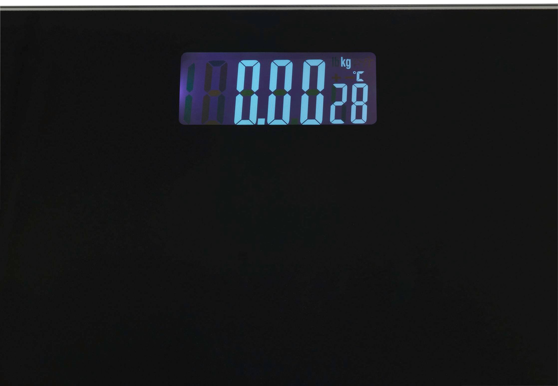 WENKO Personenwaage digitale Körperwaage mit LCD-Display