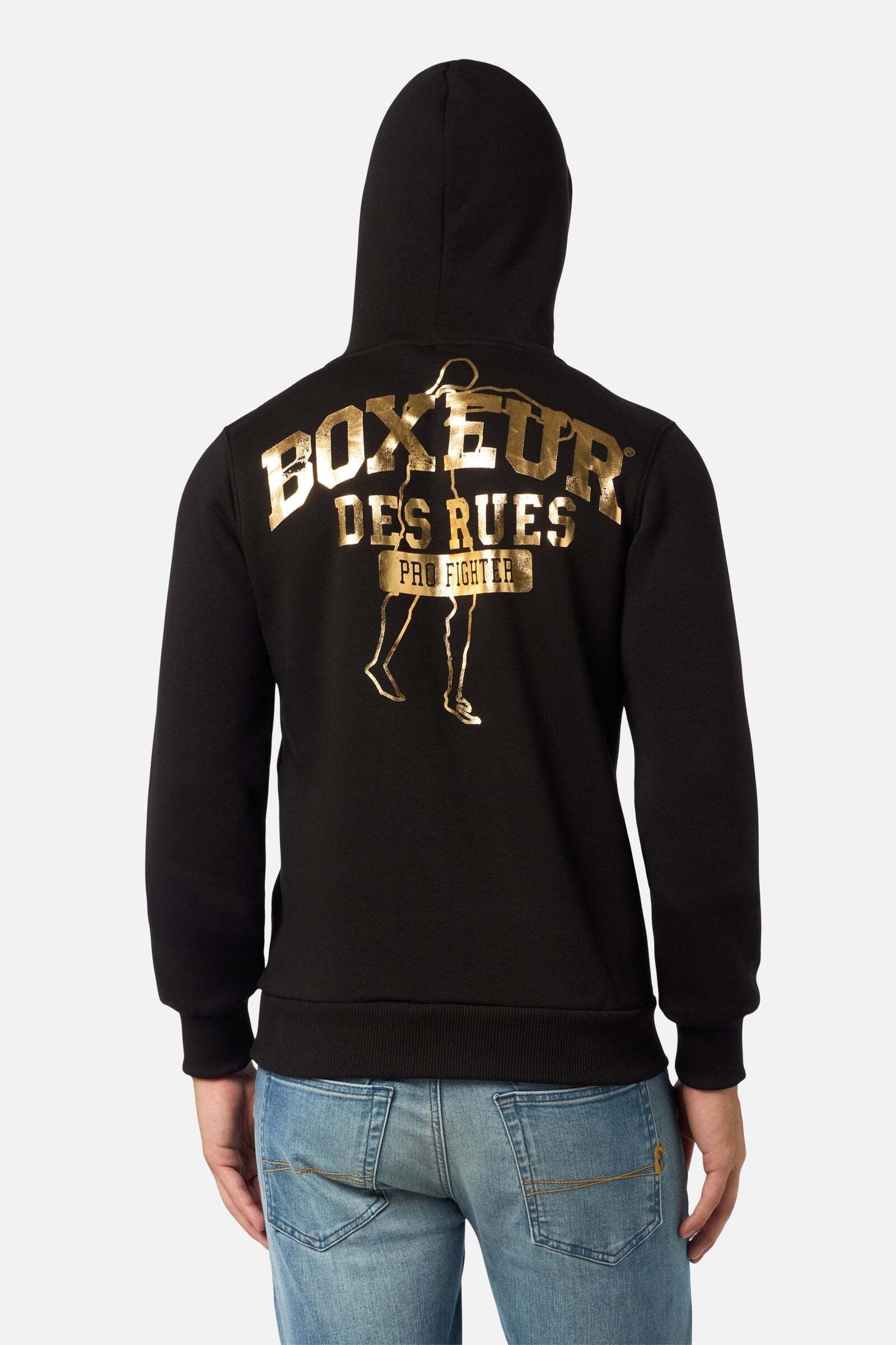 BOXEUR DES RUES Kapuzenpullover »Boxeur des rues Kapuzenpullover Hoodie Sweatshirt«