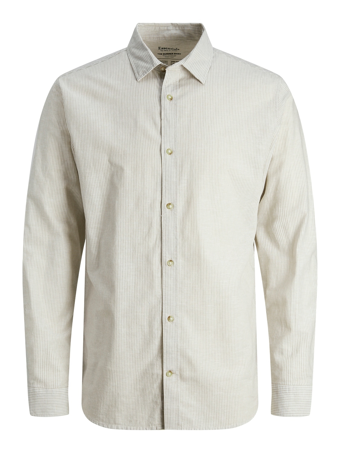 Jack & Jones Langarmhemd »JJESUMMER LINEN BLEND SHIRT LS SN«