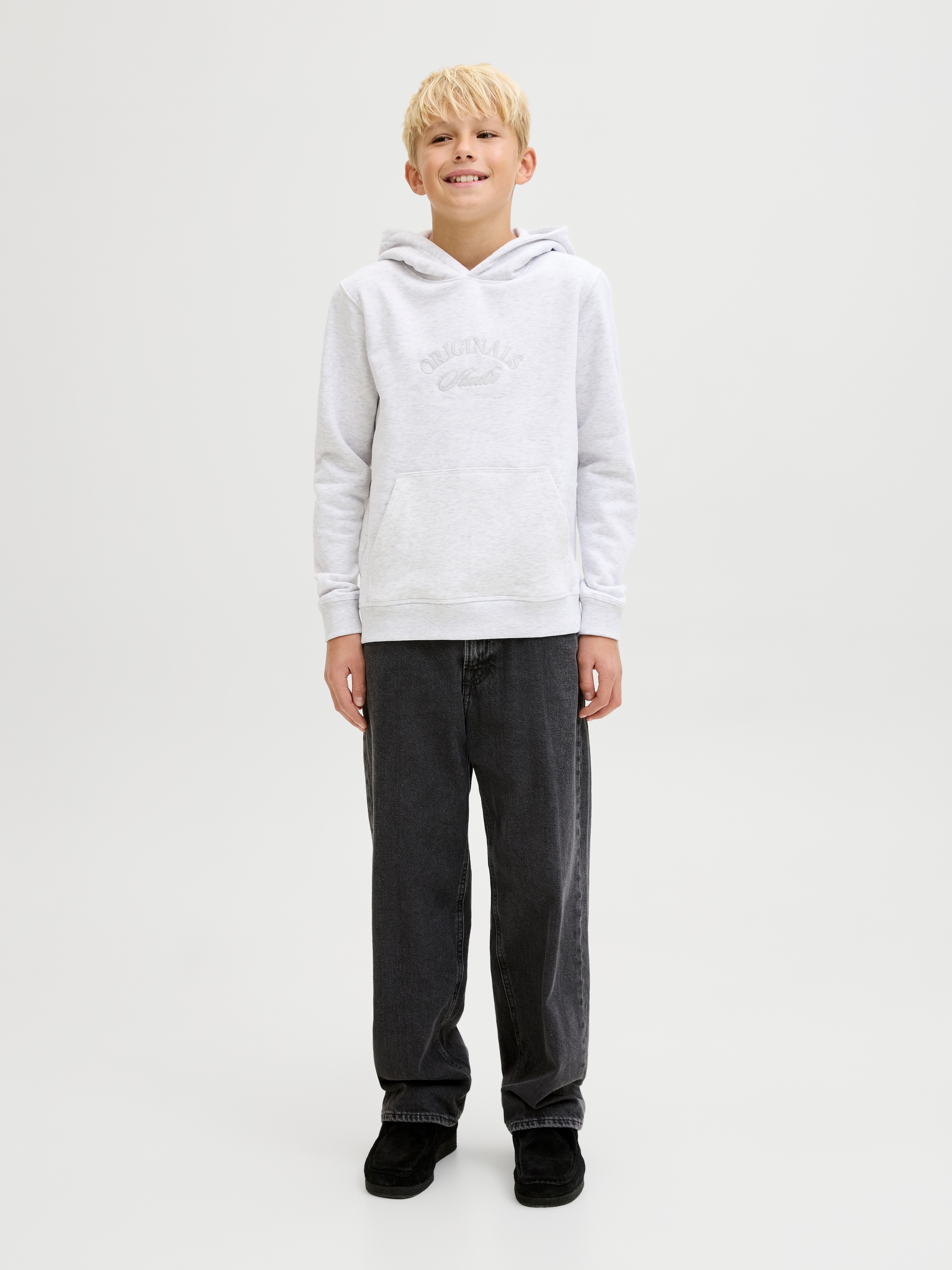Jack & Jones Junior Sweat à capuche »JORBLEECKER BRANDING SWEAT HOOD BF JNR«
