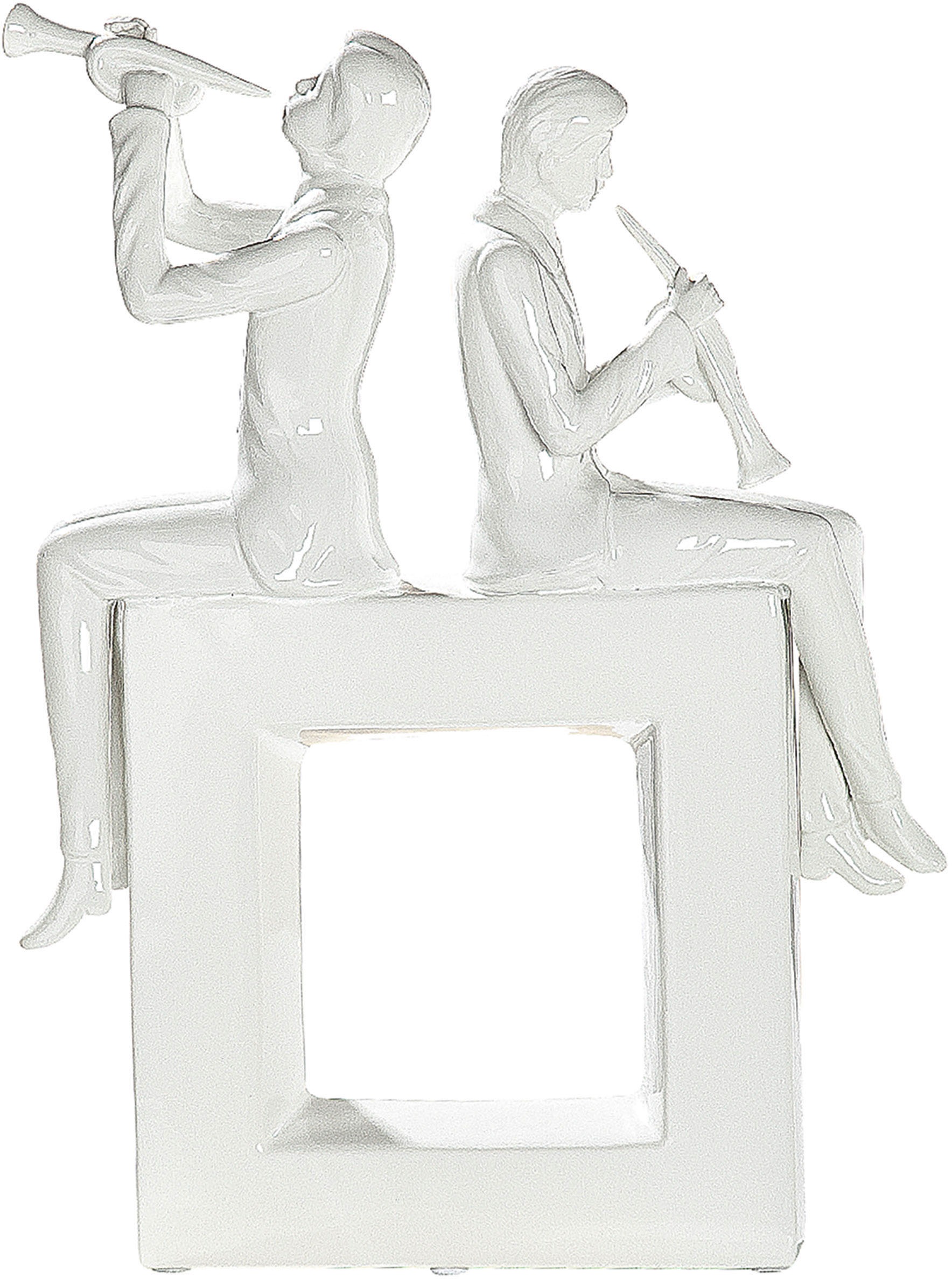 Image of GILDE Dekofigur »Die Musiker, weiss«, (1 St.), Dekoobjekt, Höhe 41 cm, aus Keramik, Wohnzimmer bei Ackermann Versand Schweiz