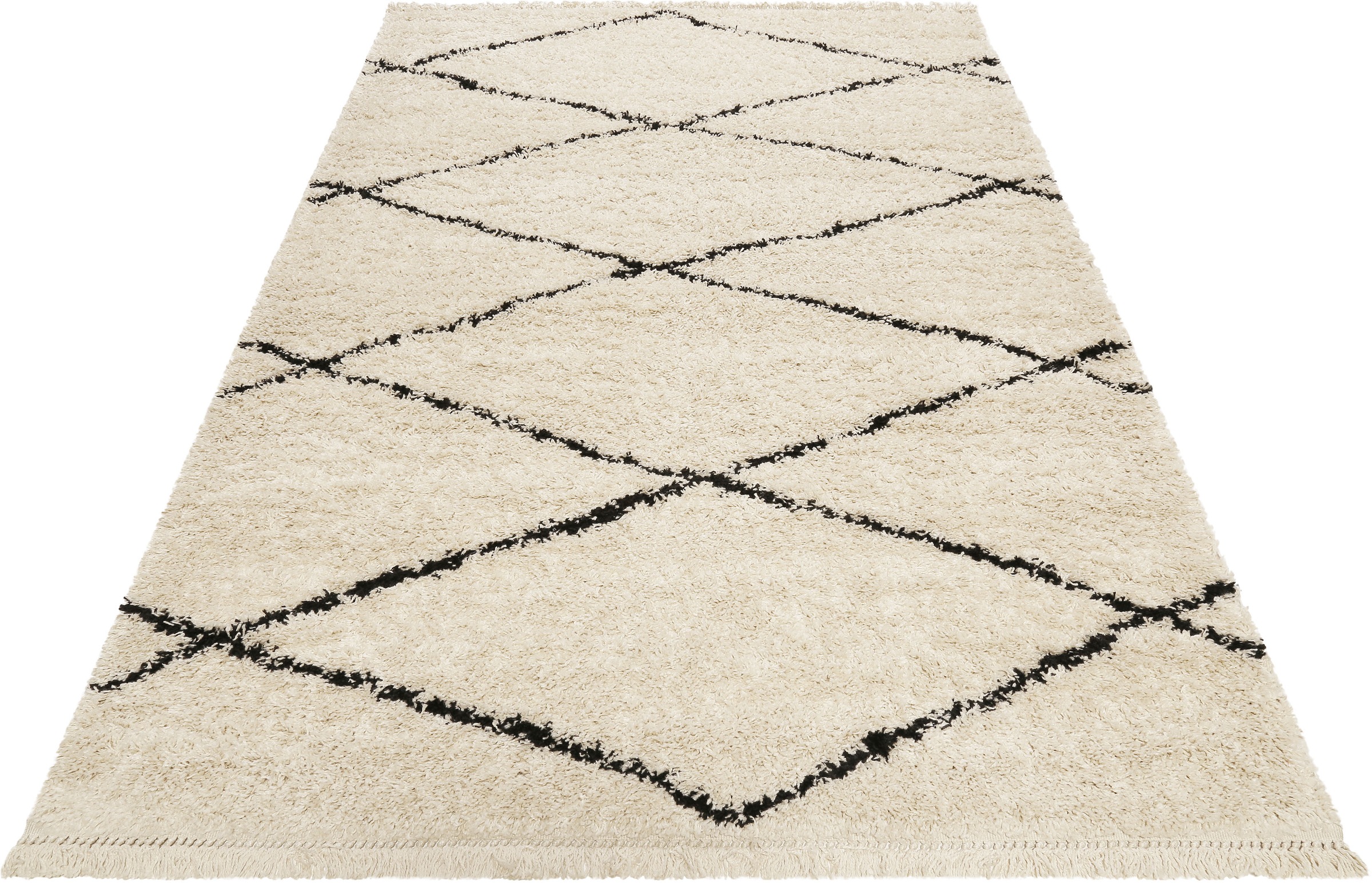 Image of Wecon home Hochflor-Teppich »STUDIO one«, rechteckig, 35 mm Höhe, Wohnzimmer, Berber Optik bei Ackermann Versand Schweiz