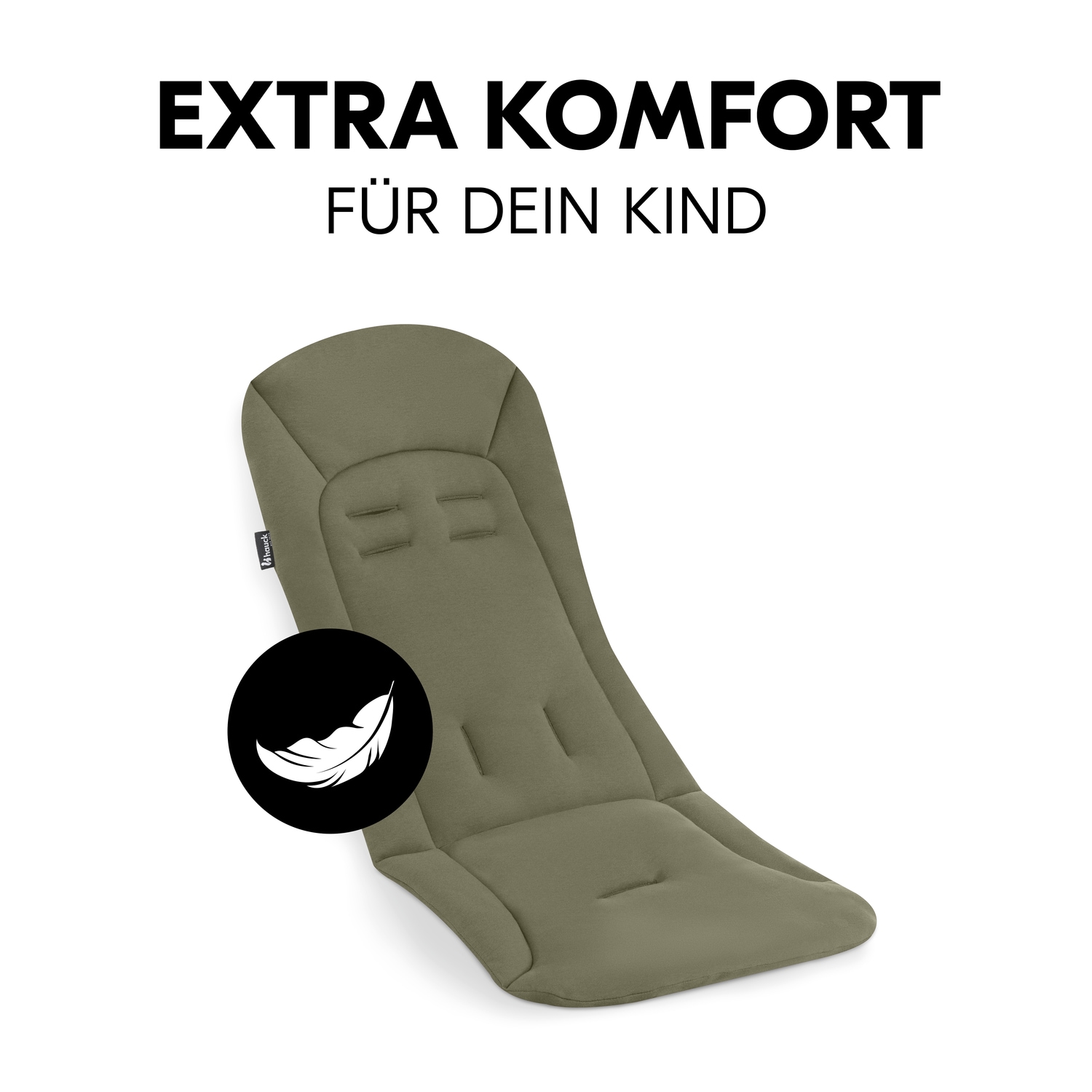 Hauck Kinderwagen-Sitzauflage »Seat Liner« kompatibel mit hauck Buggys, Kinderwagen und Fahrradanhängern
