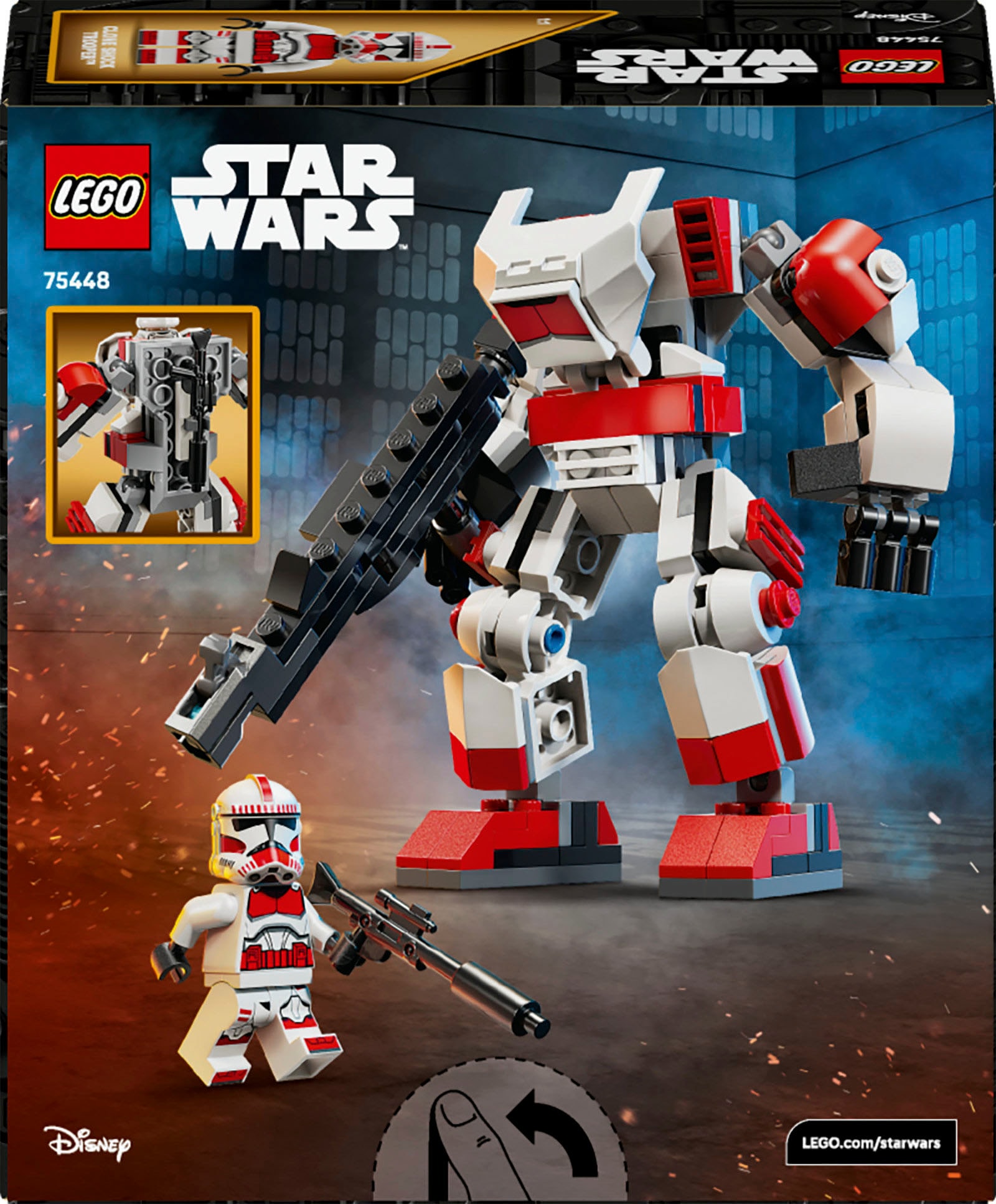 LEGO® Konstruktionsspielsteine »Klon-Schocktruppen Mech (75448), LEGO Star Wars«