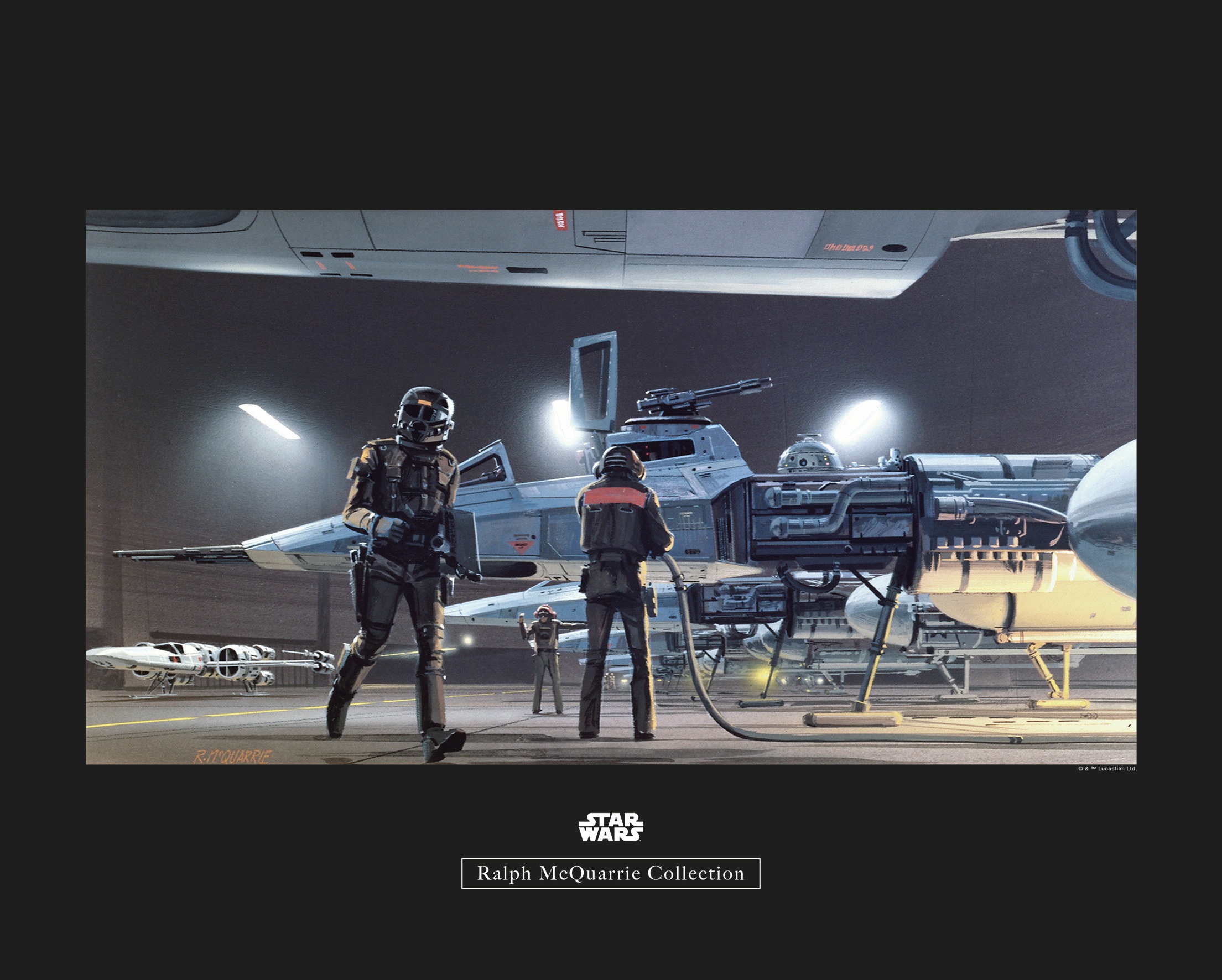 Image of Komar Poster »Star Wars Classic RMQ Yavin Y-Wing«, Star Wars bei Ackermann Versand Schweiz