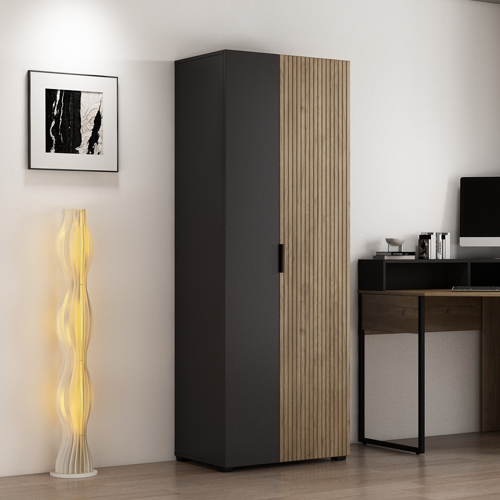 GOODproduct Aktenschrank »ASPEA-AS1T5F« Set,  Mehrzweckschrank, modernes Design mit Akustikpaneel-Optik