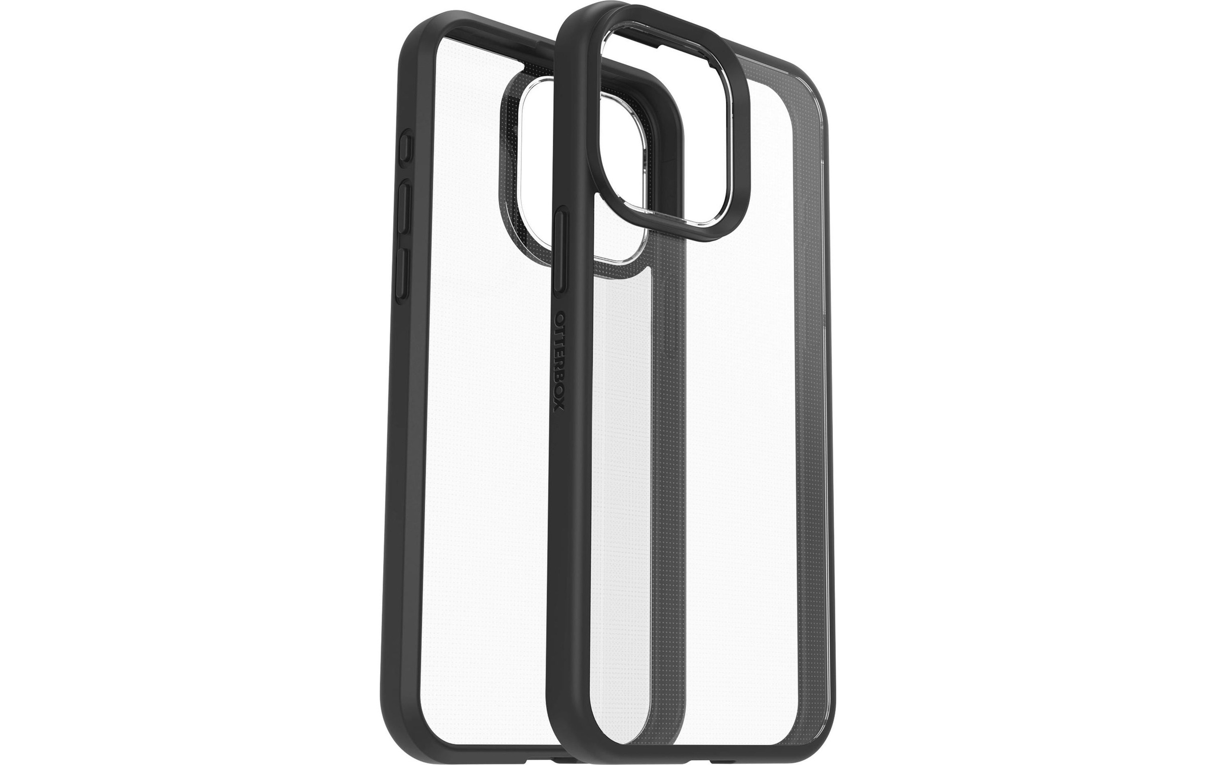 Otterbox Housse pour téléphone portable »React iPhone 15 Pro Max Schwarz/Transparent«