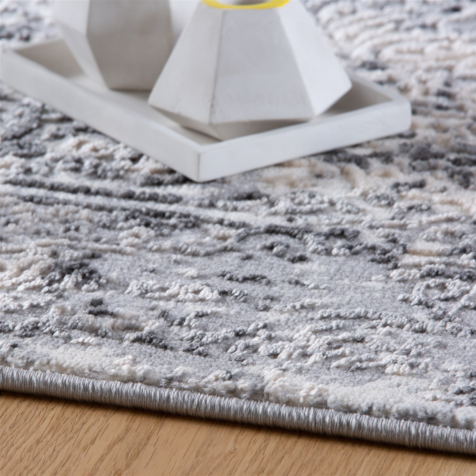 Kayoom Teppich »Sail 702« rechteckig 11 mm Höhe Kurzflor, Vintage, Modernes Muster, Fussbodenheizungsgeeignet