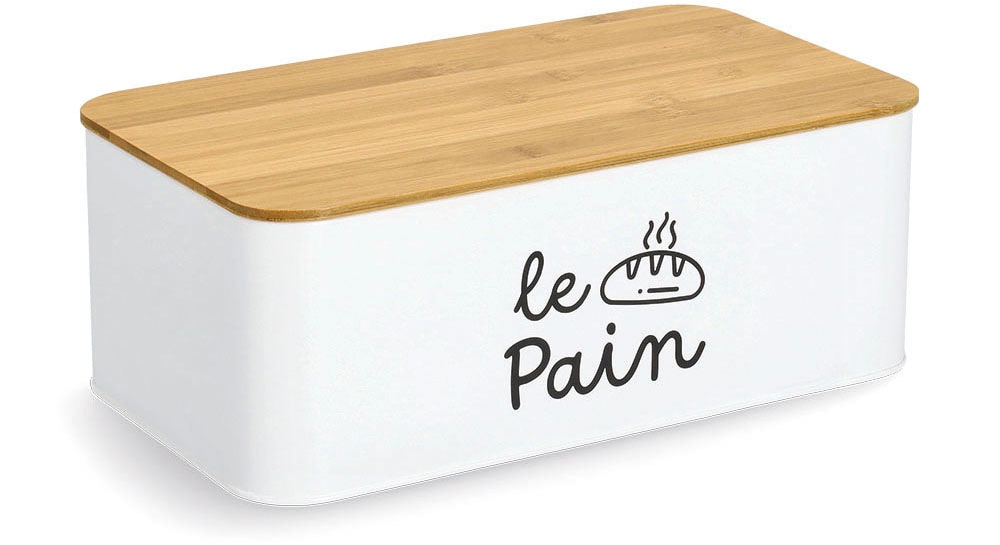 Zeller Present Boîte à pain 1 cuis tlg. Französischen Charme