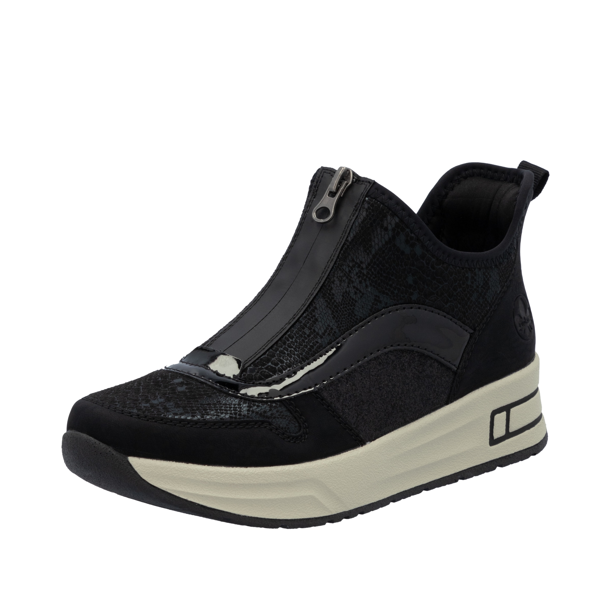 Image of Rieker Sneaker "Ready2GO" Plateauboots, Stiefelette, High-Top-Sneaker mit Vorderreissverschluss