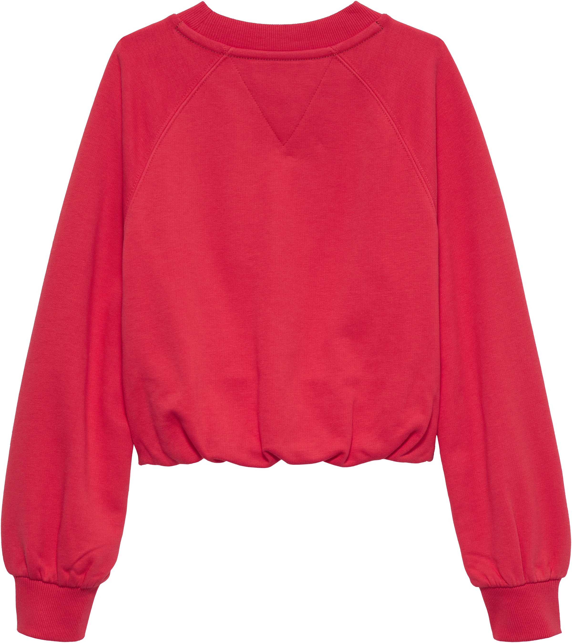 Tommy Hilfiger Sweat-shirt »TOMMY WAVE FLAG CREWNECK«, Kinder bis 16 Jahre, verdeckter Saum, relaxed fit

