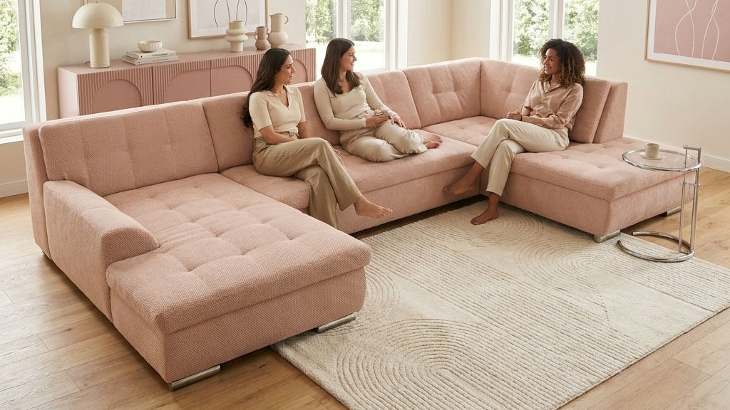 GOODproduct Wohnlandschaft »Tornby 360 x 201 cm, mit Steppungen, modern & stabil« L-Form, aus haustierfreundlichem Pet Friendly Bezug