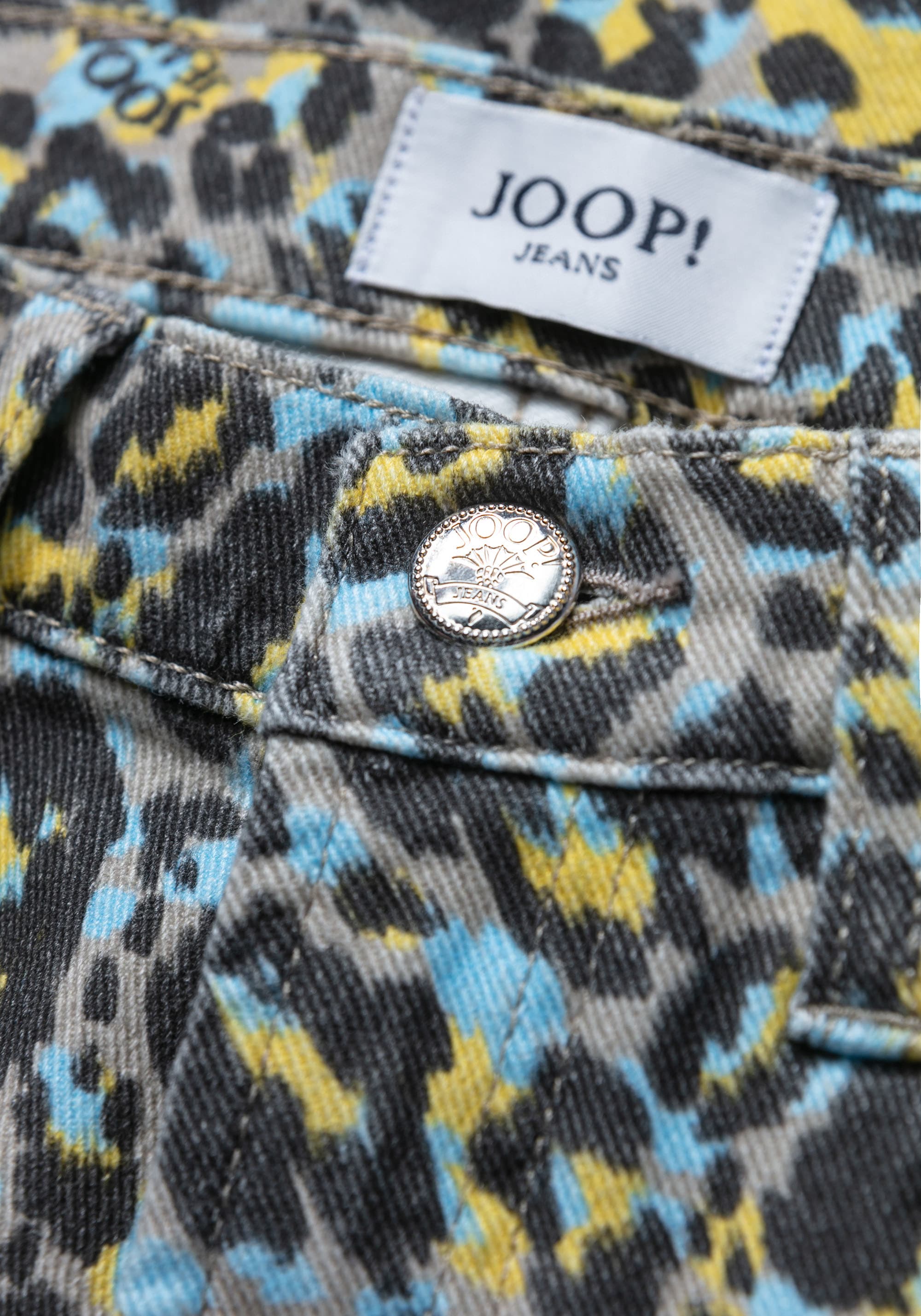 Joop Jeans Skinny-fit-Jeans »Maja«, mit All-Over Animalprint
