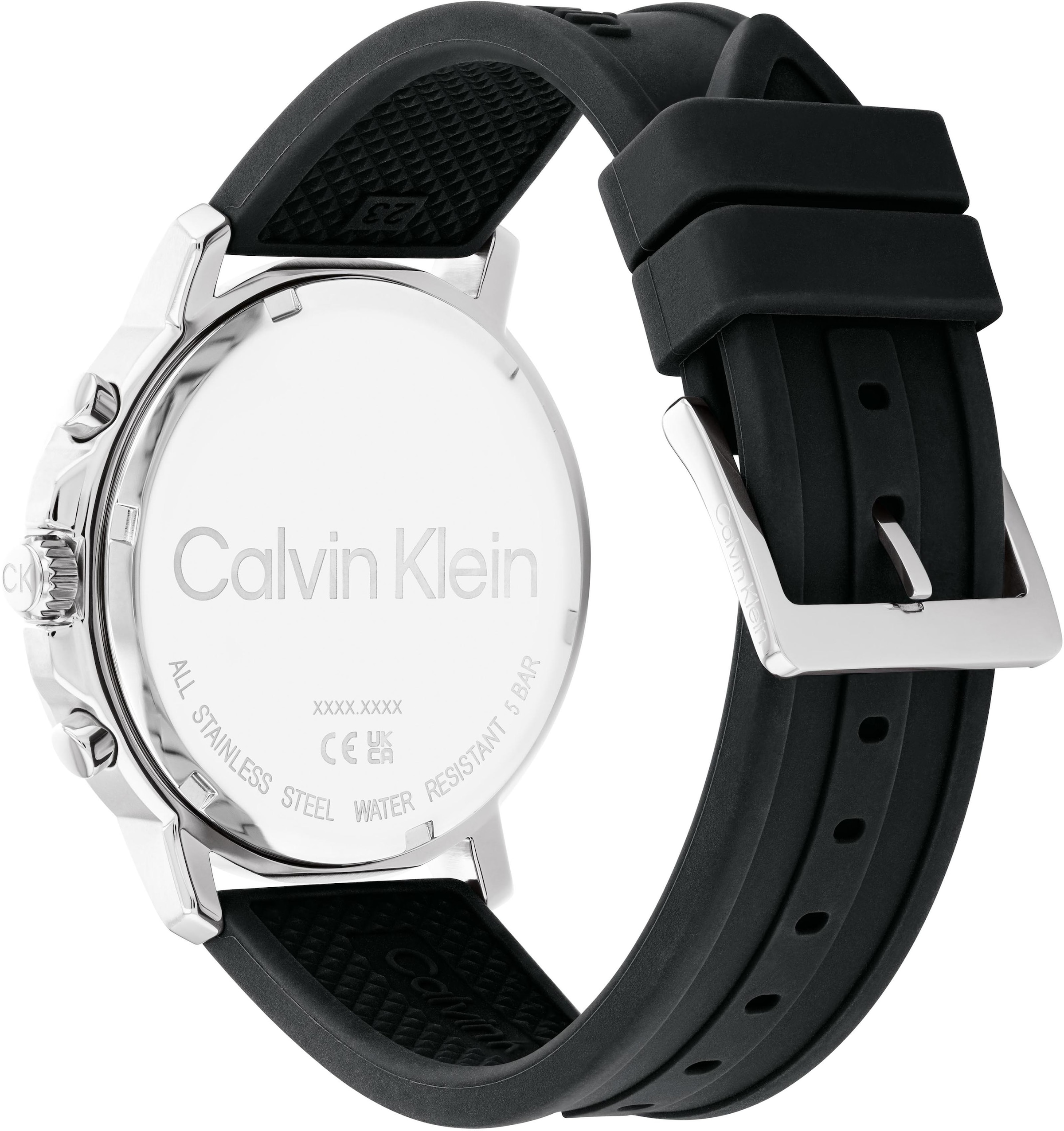 ♕ Calvin Klein Multifunktionsuhr auf »Gauge 25200072« Sport, versandkostenfrei