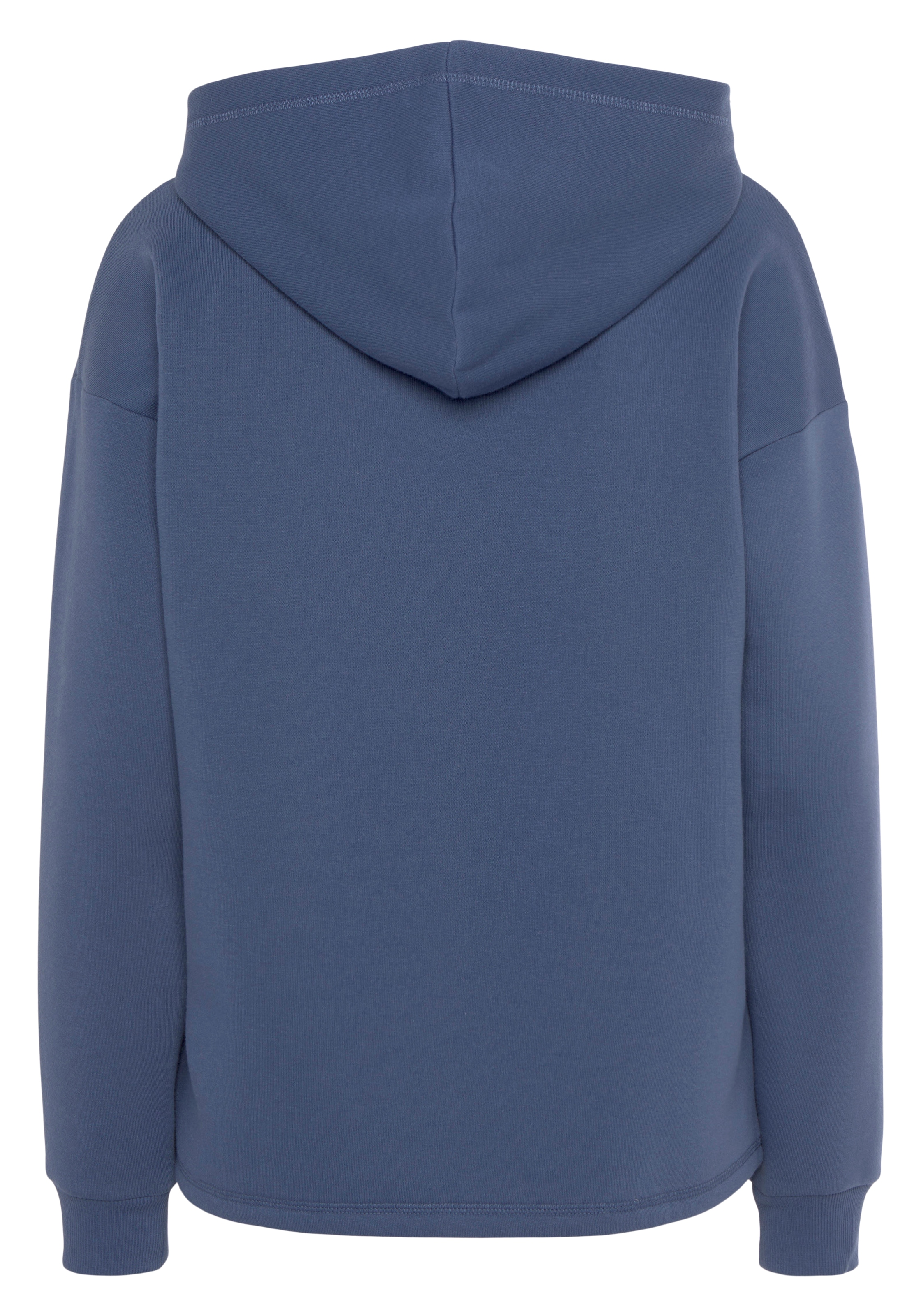 LASCANA Hoodie, (1 tlg.), Kapuzensweatshirt, Loungeshirt mit Frontprint, Loungewear