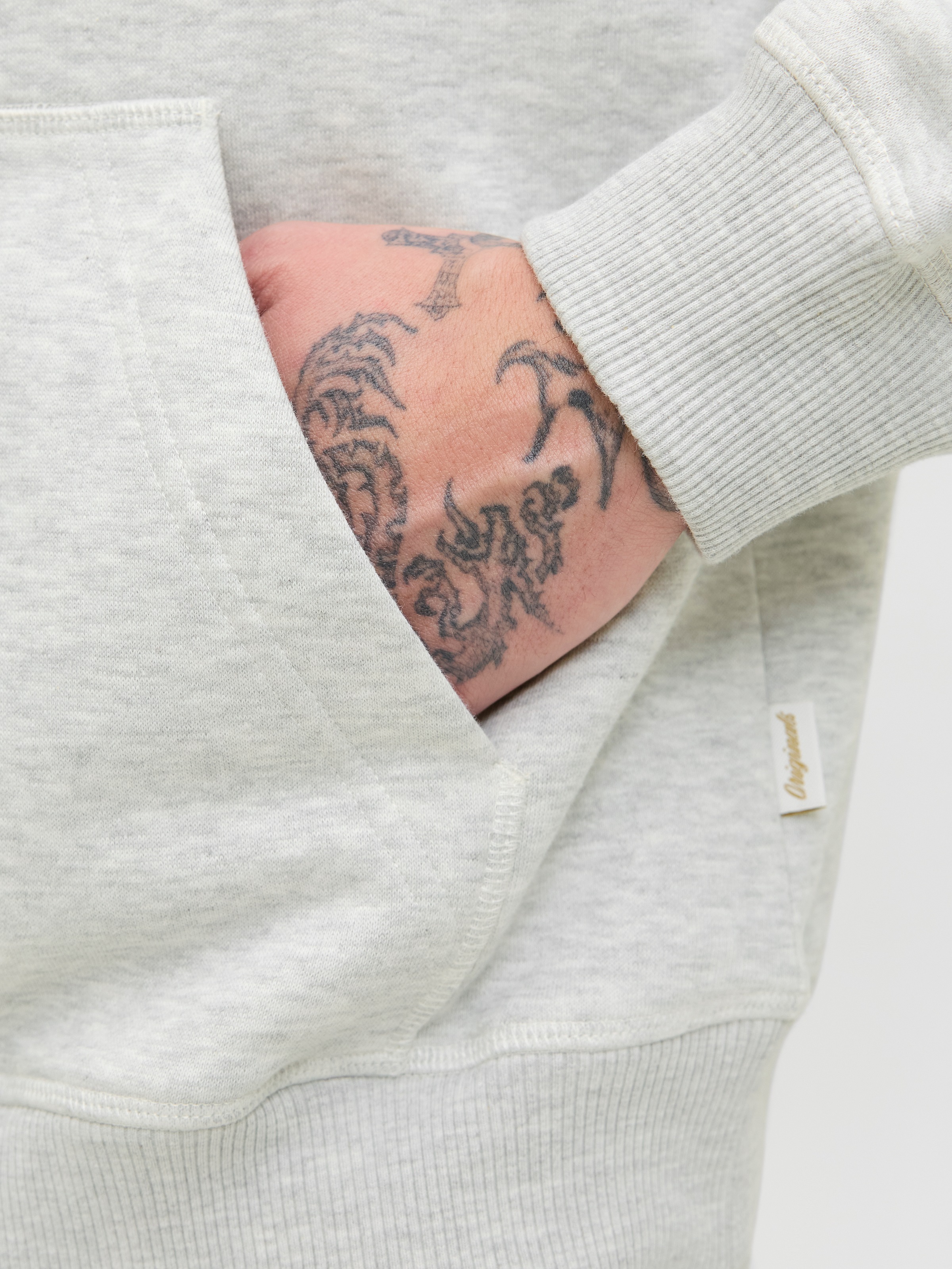 Jack & Jones Kapuzensweatshirt »JORNORREBRO EMB SWEAT HOOD NOOS«, mit Logo Print
