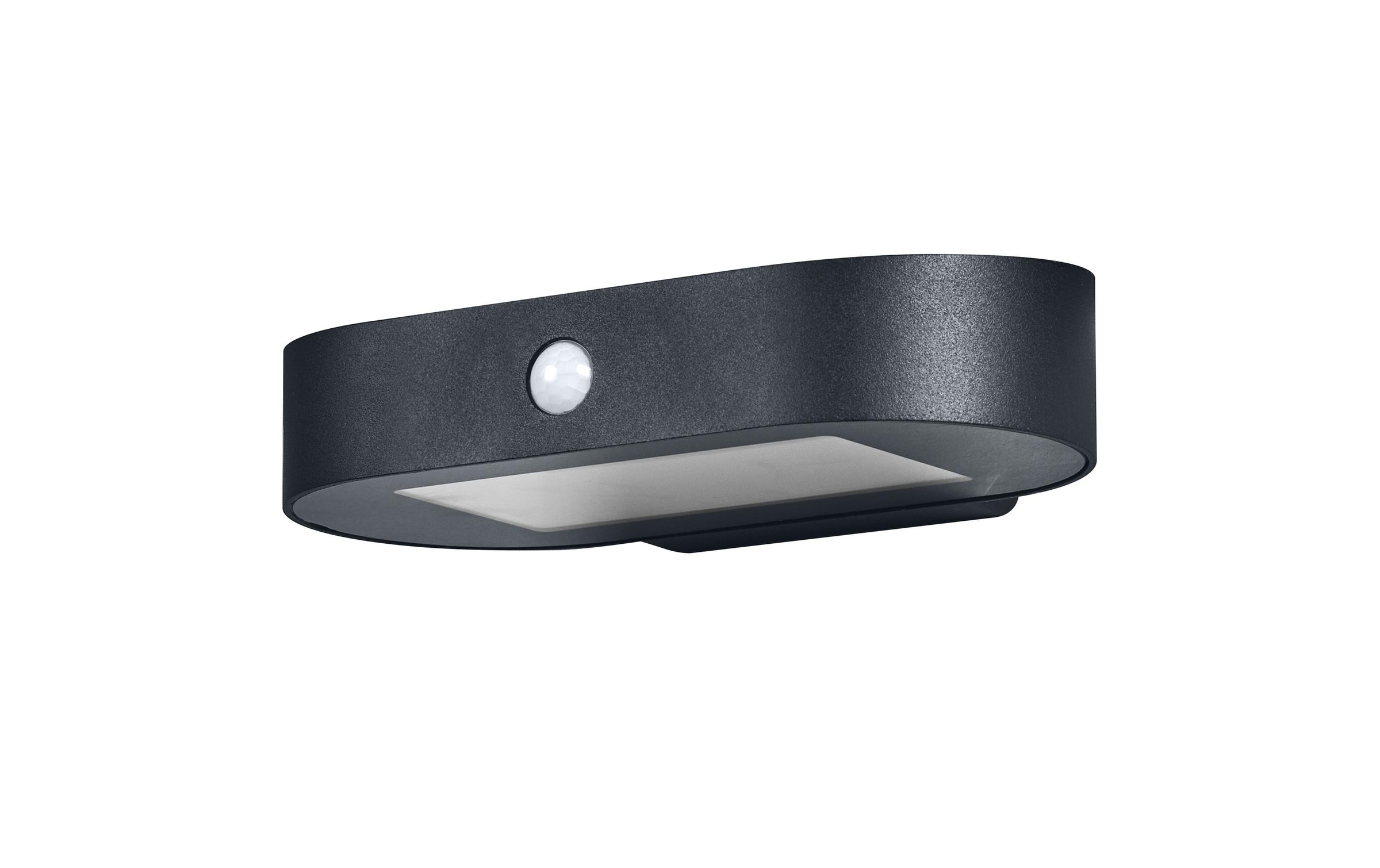 LED Wandleuchte »Endura Style Solar Oval, 4W, 3000K, Schwarz«, 1 flammig