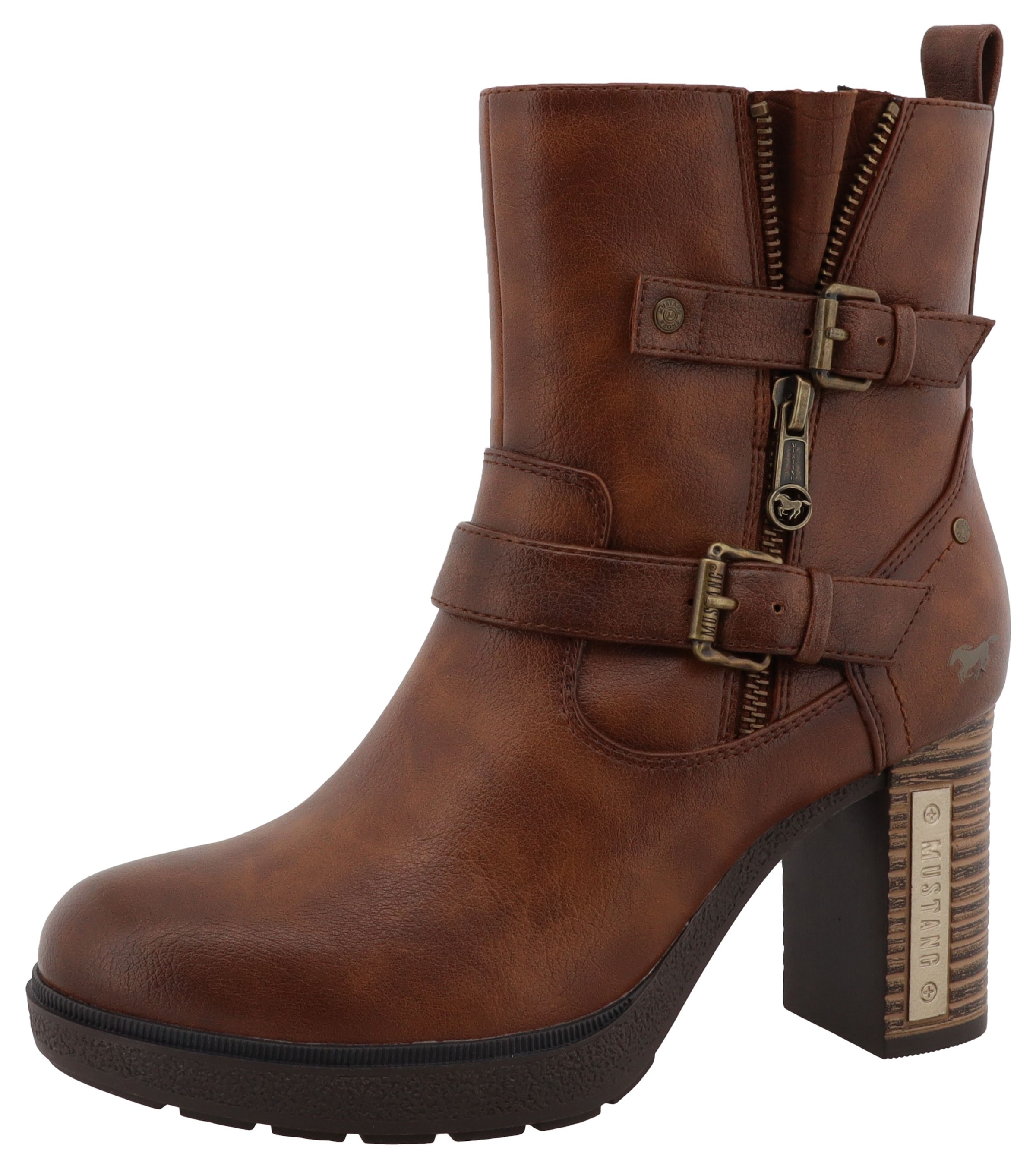Image of Mustang Shoes Winterstiefelette "Nana" Boots, Winterstiefelette mit Reissverschluss