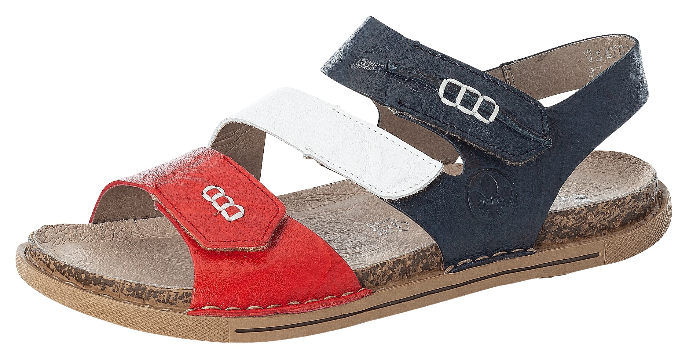 Image of Rieker Riemchensandale, mit Klettverschlüssen bei Ackermann Versand Schweiz