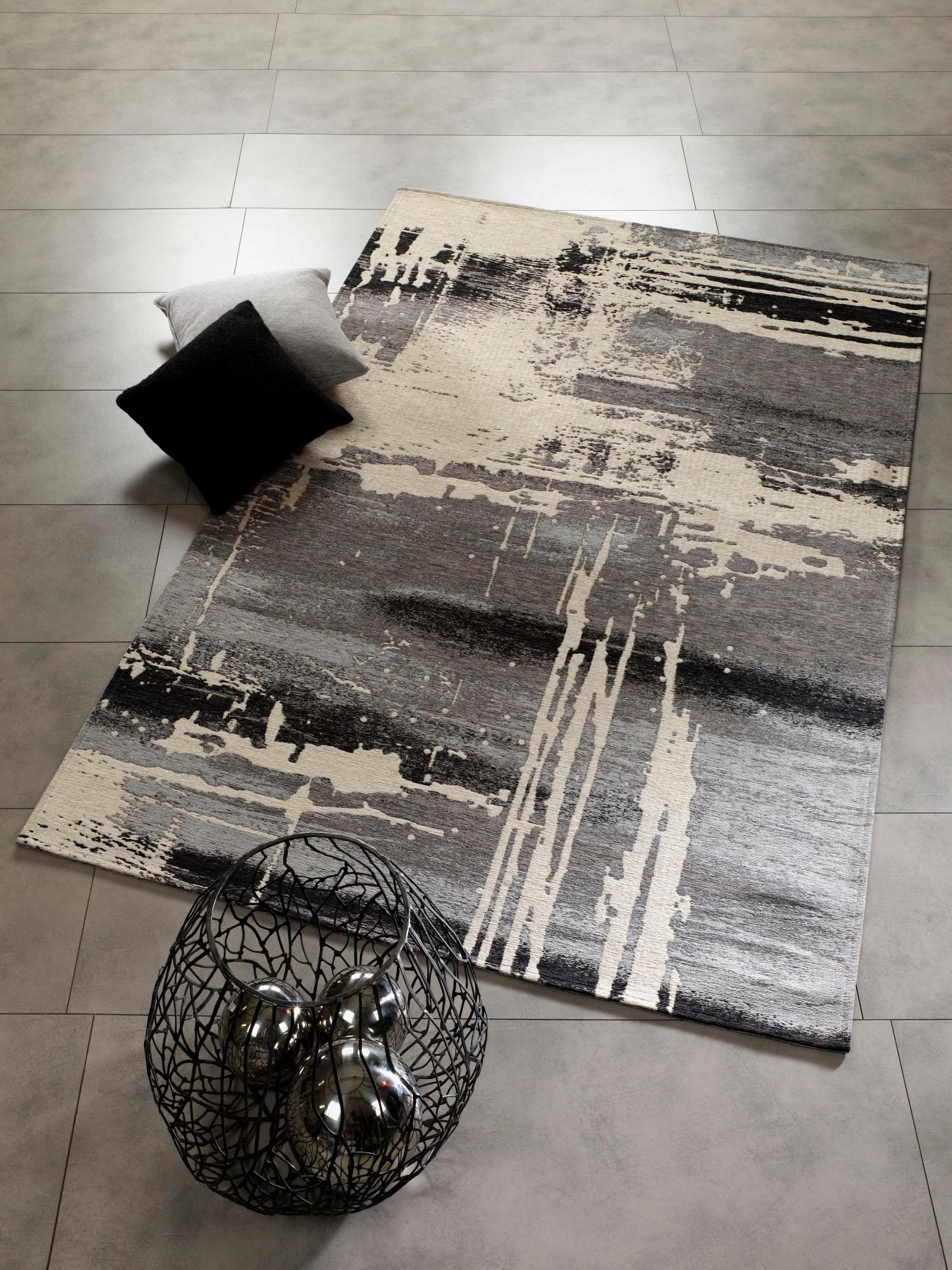 OCI DIE TEPPICHMARKE Teppich »Diana Unis«, rechteckig, 5 mm Höhe, Wohnzimmer